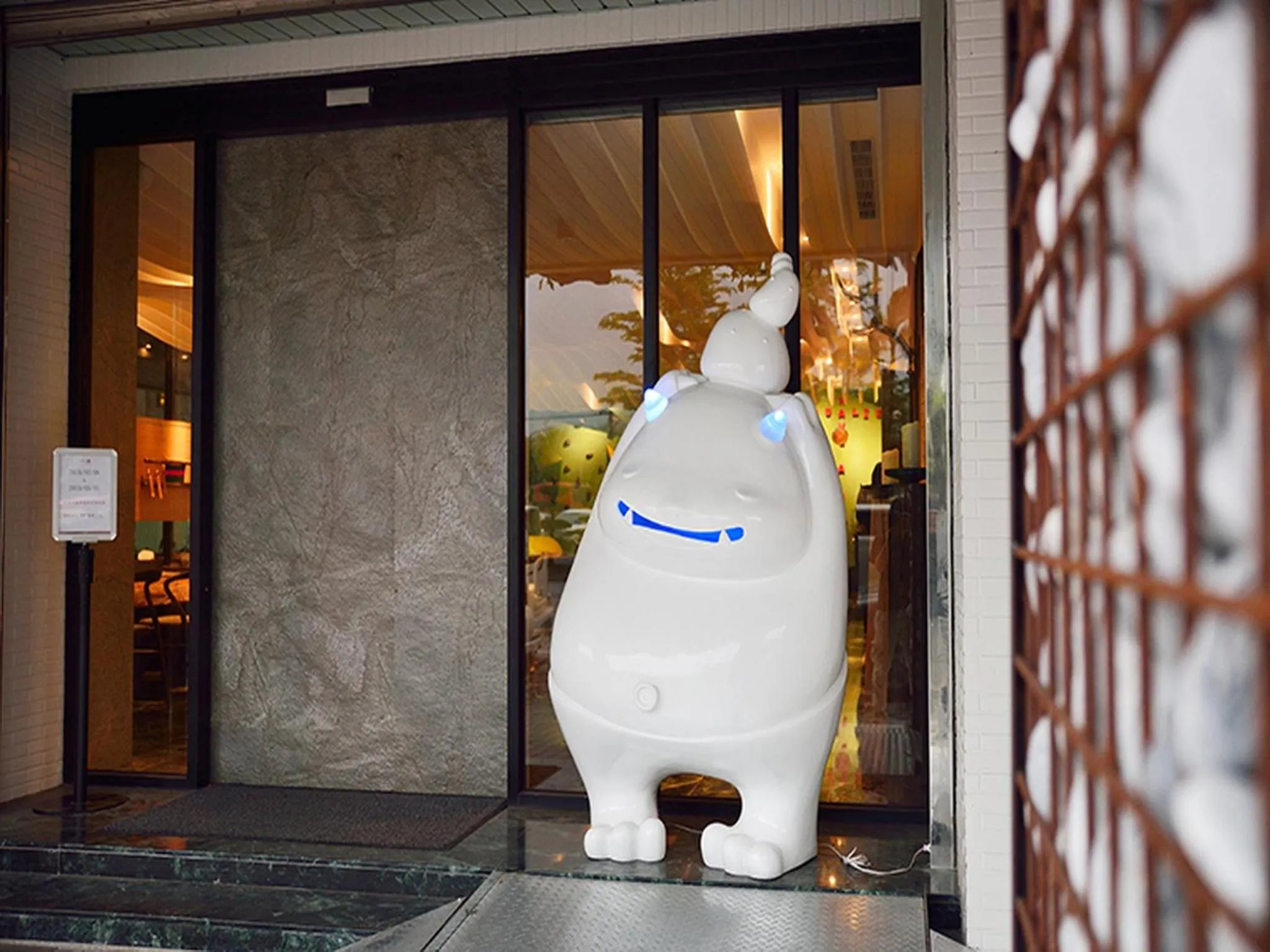 Decorative detail in Hotelday+ Hualien