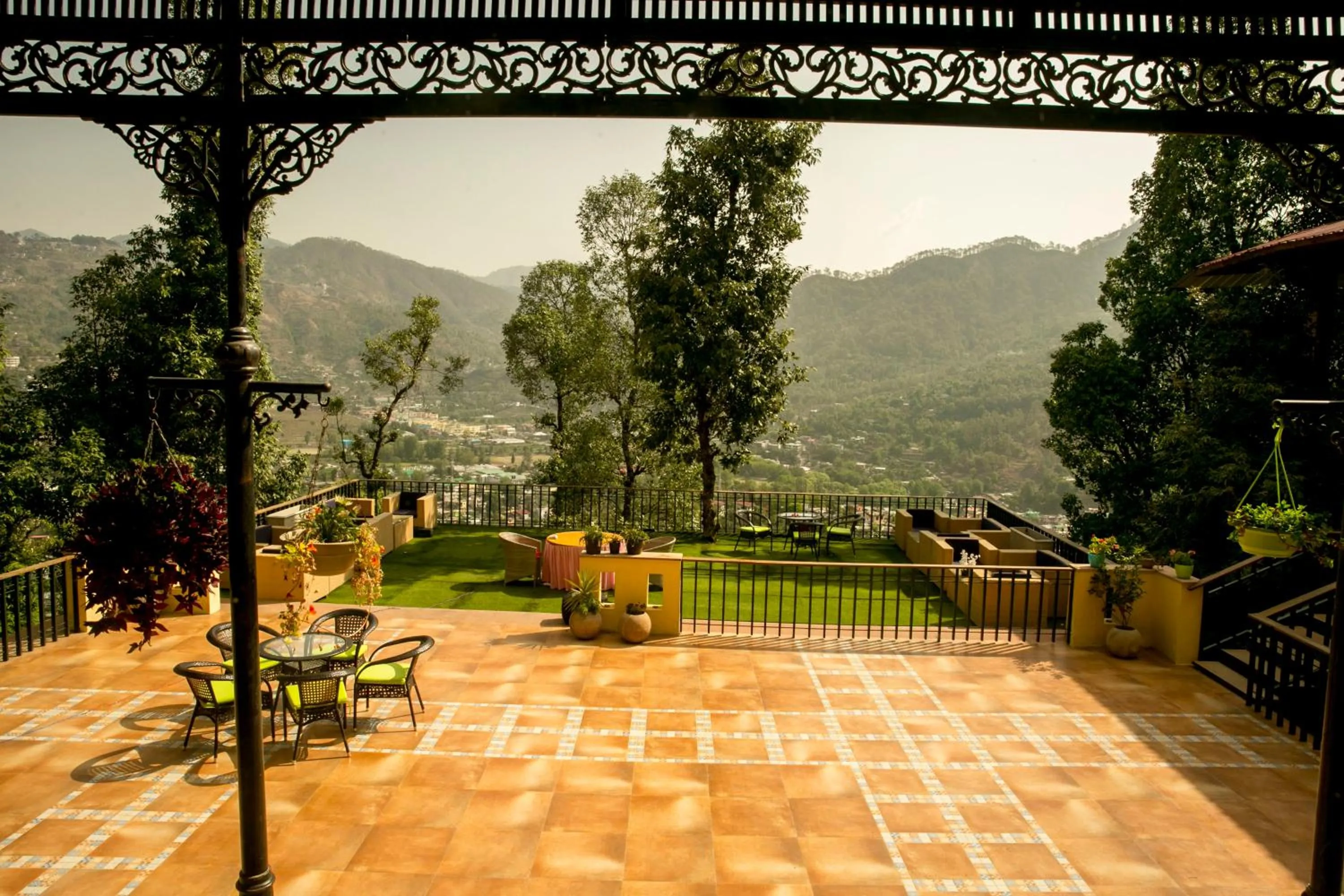 Mountain view in The Fern Hillside Resort Bhimtal