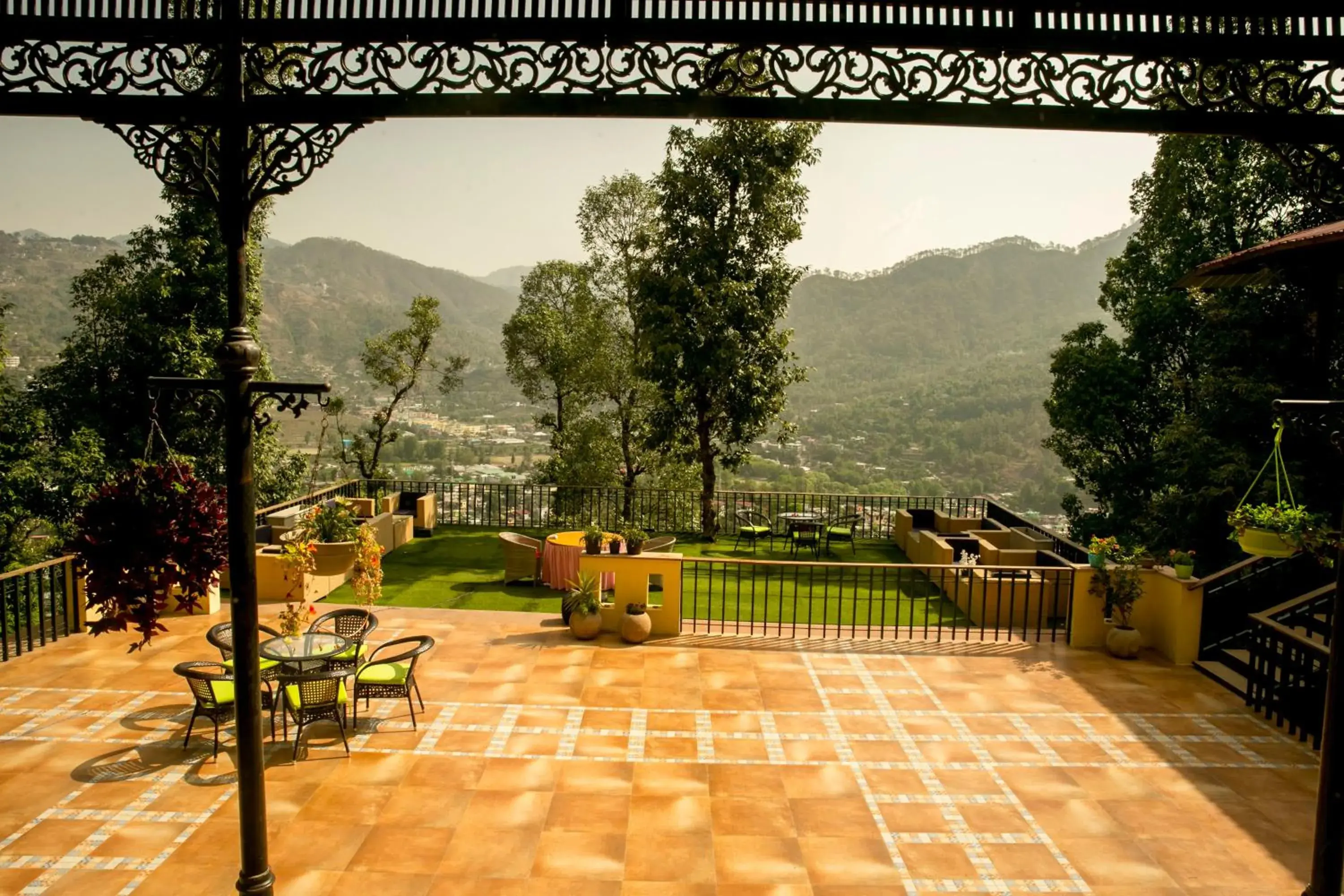 Mountain view in The Fern Hillside Resort Bhimtal Mountain view in The Fern Hillside Resort Bhimtal