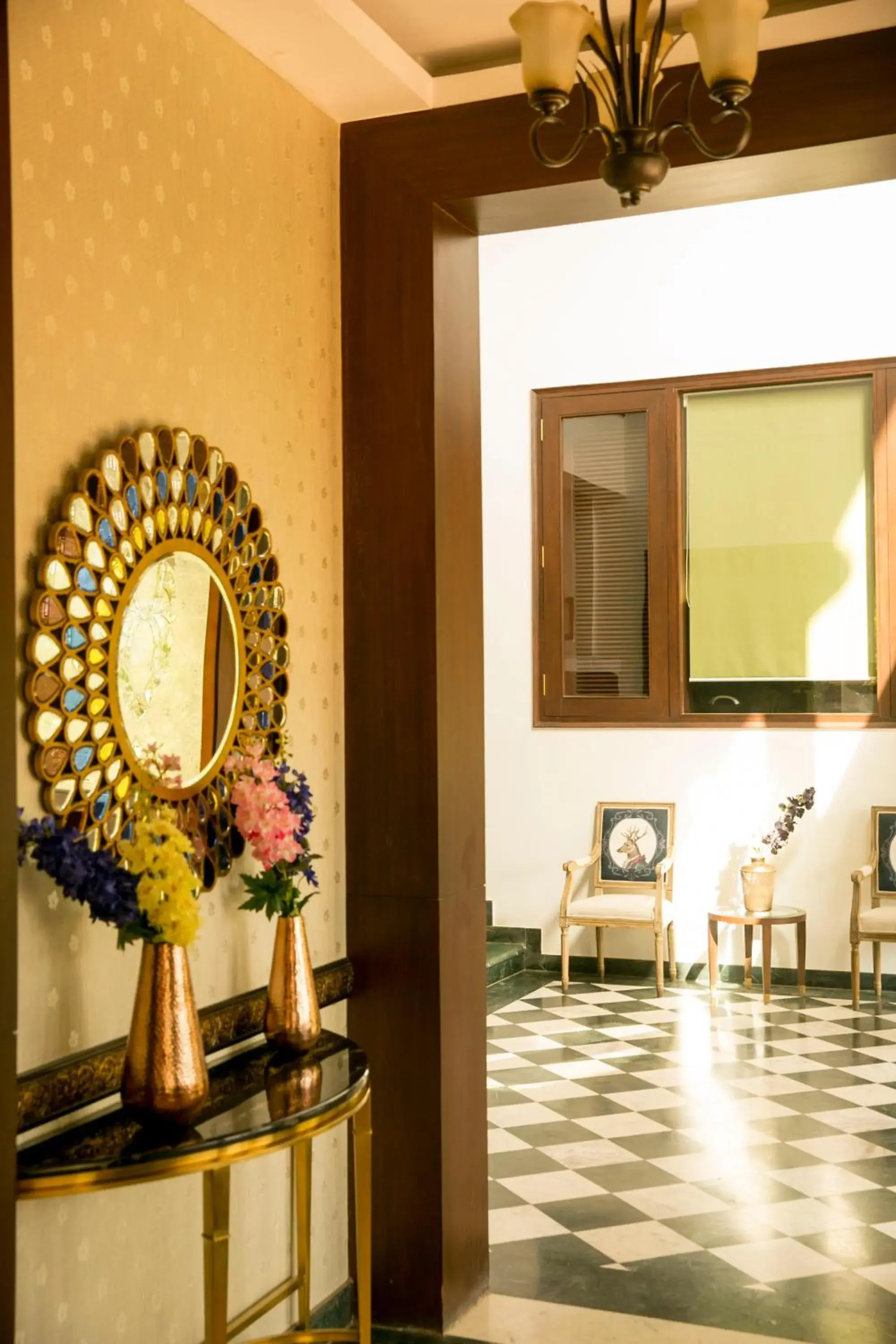 Lobby or reception in The Fern Hillside Resort Bhimtal Lobby or reception in The Fern Hillside Resort Bhimtal