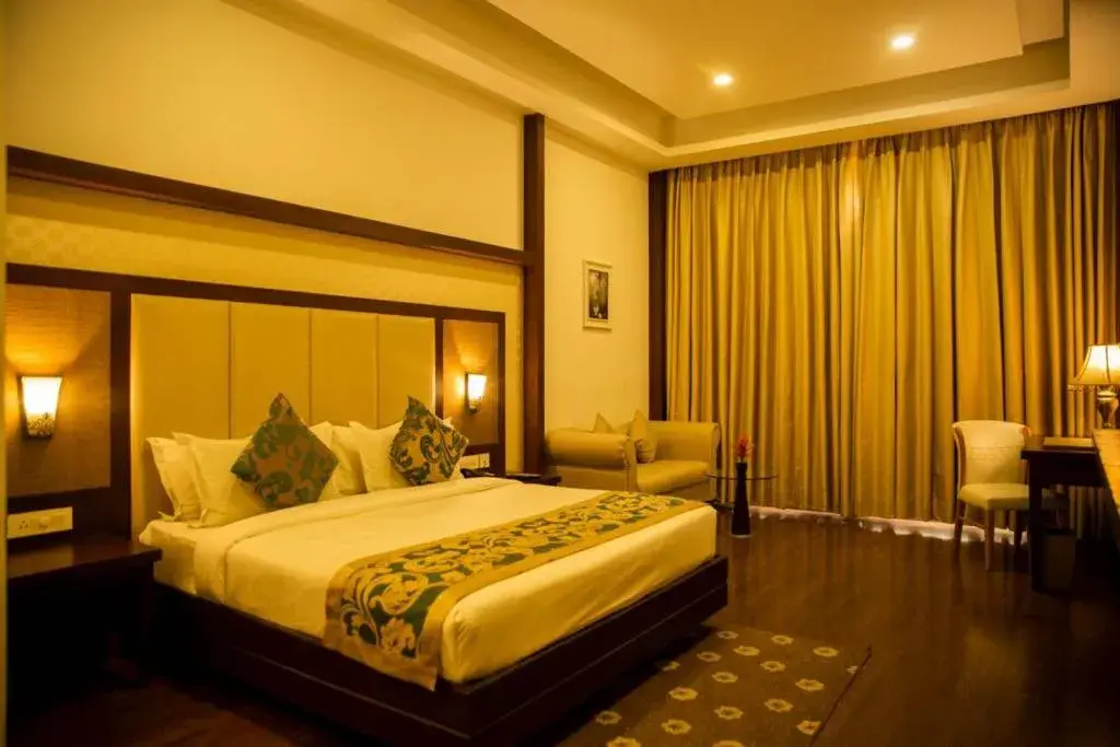 Bed in The Fern Hillside Resort Bhimtal Bed in The Fern Hillside Resort Bhimtal
