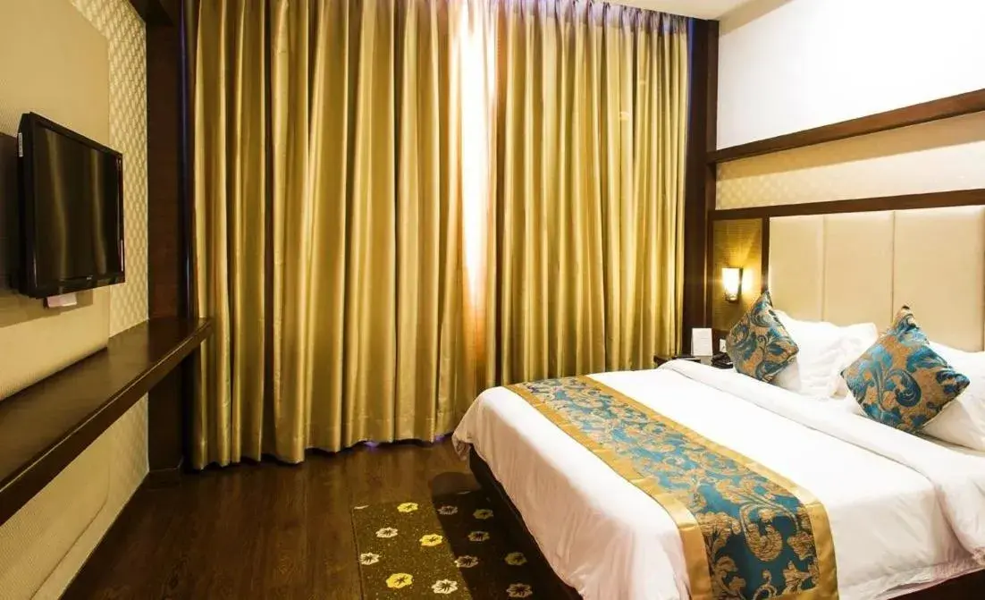 Bed in The Fern Hillside Resort Bhimtal Bed in The Fern Hillside Resort Bhimtal