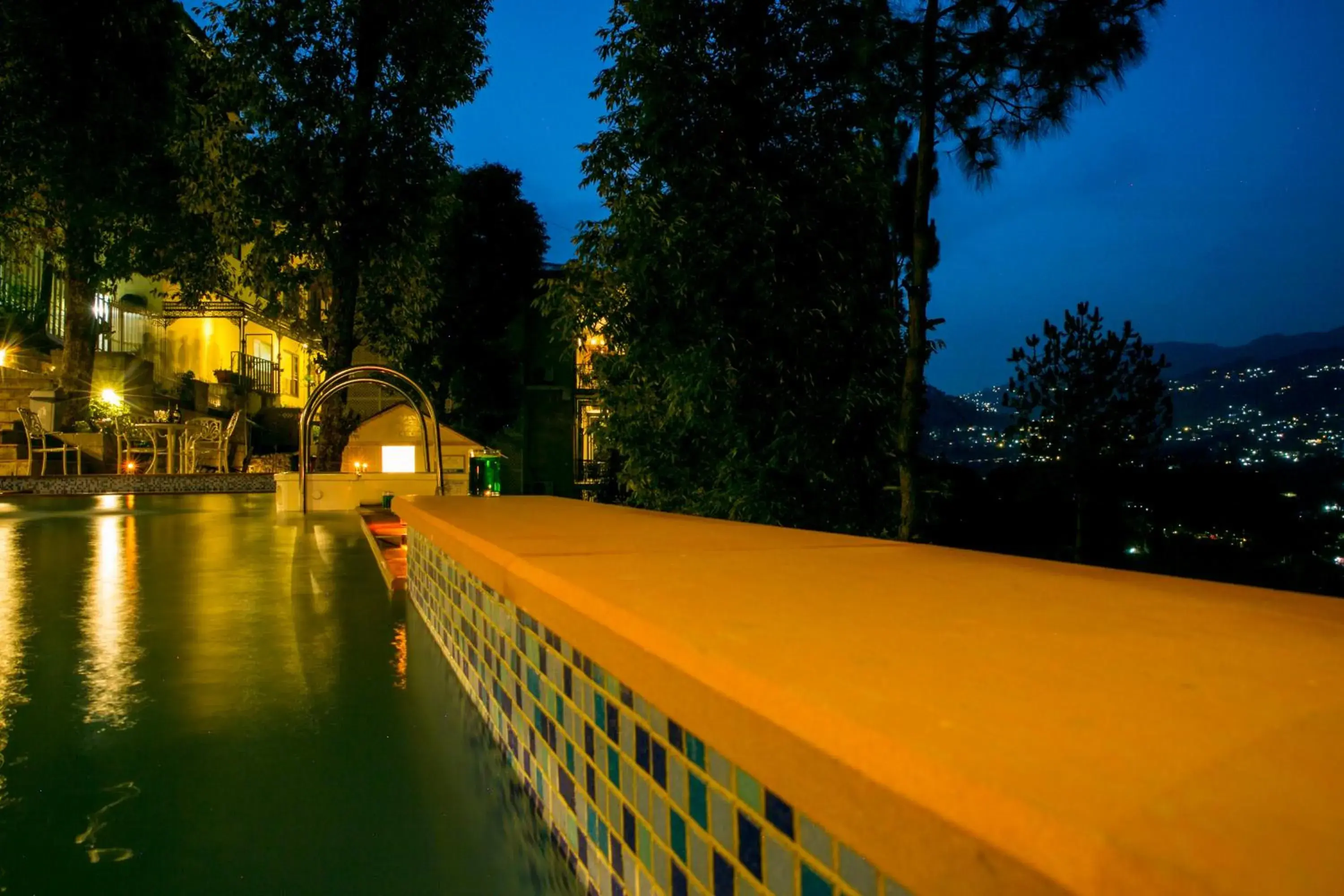 Swimming pool in The Fern Hillside Resort Bhimtal Swimming pool in The Fern Hillside Resort Bhimtal