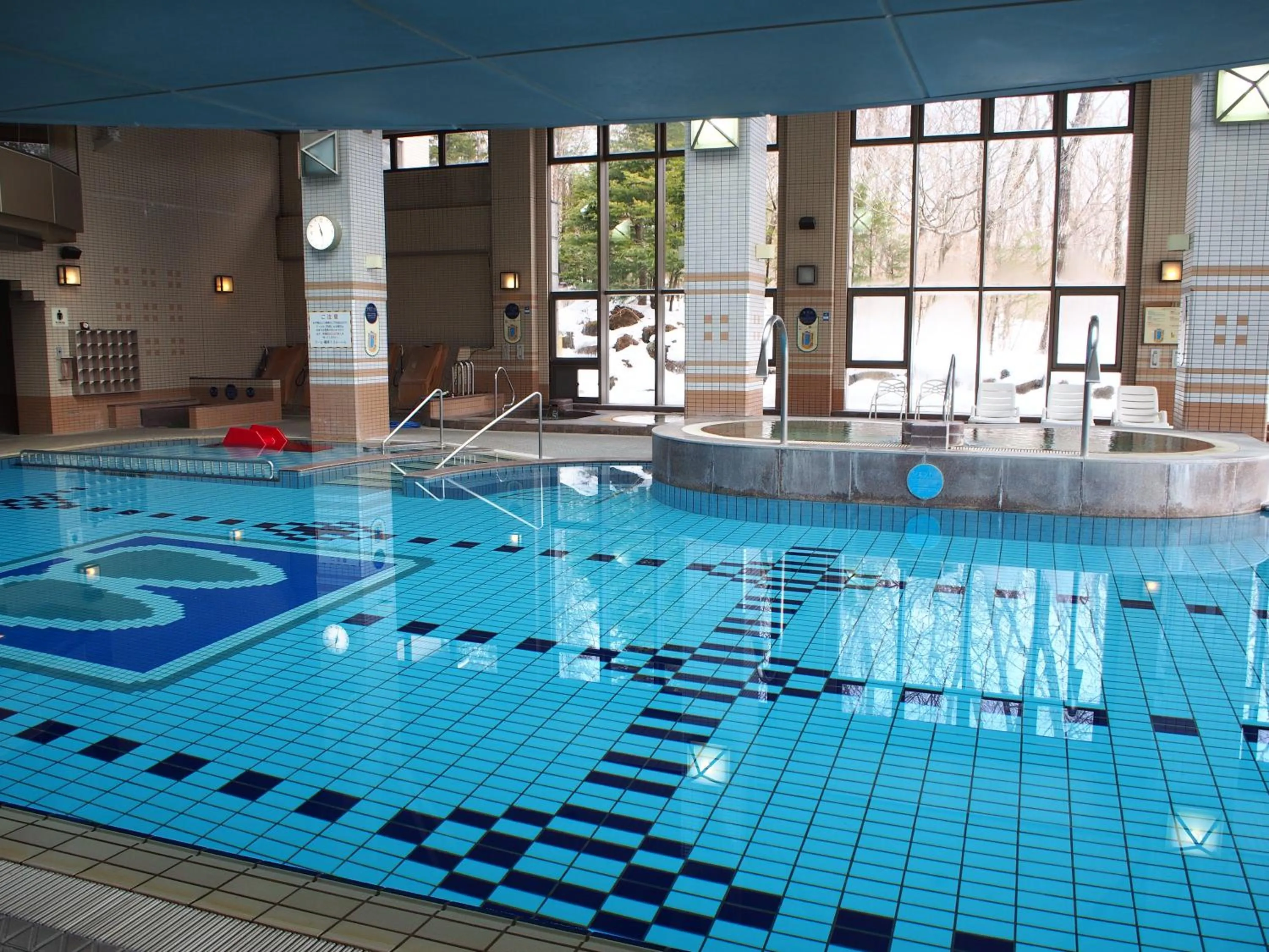 Swimming pool in Blancvert Nasu Onsen Hotel