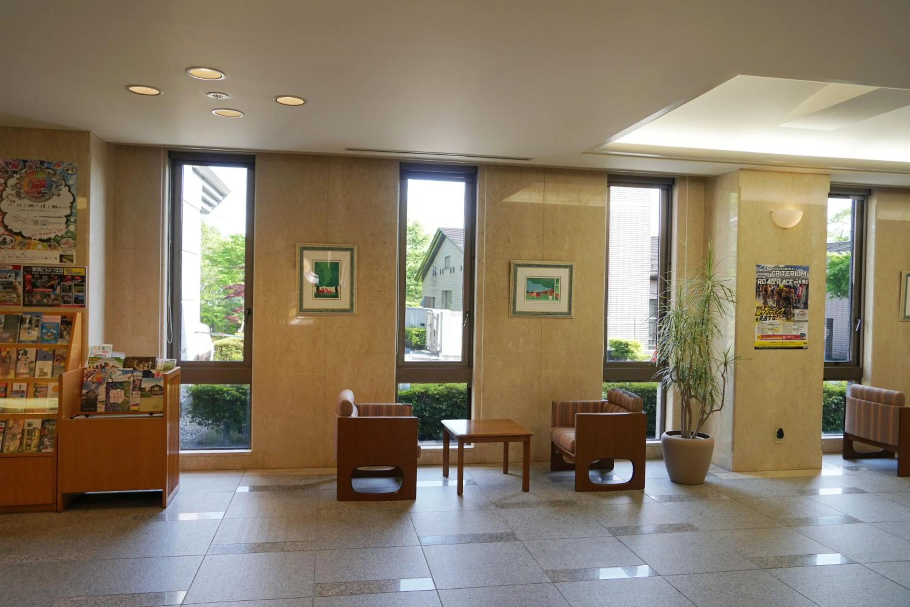 Lobby or reception in Blancvert Nasu Onsen Hotel