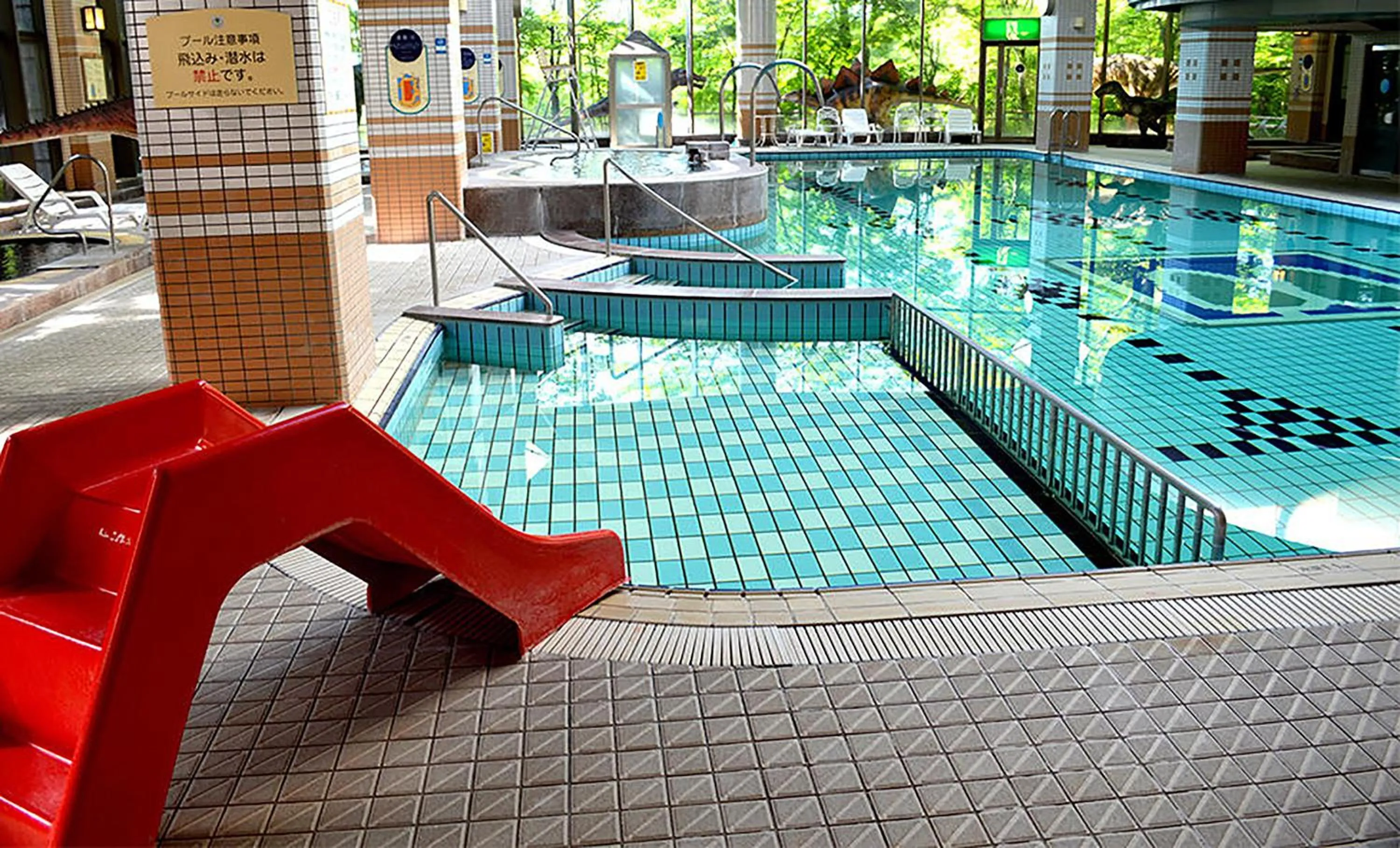 Swimming pool in Blancvert Nasu Onsen Hotel