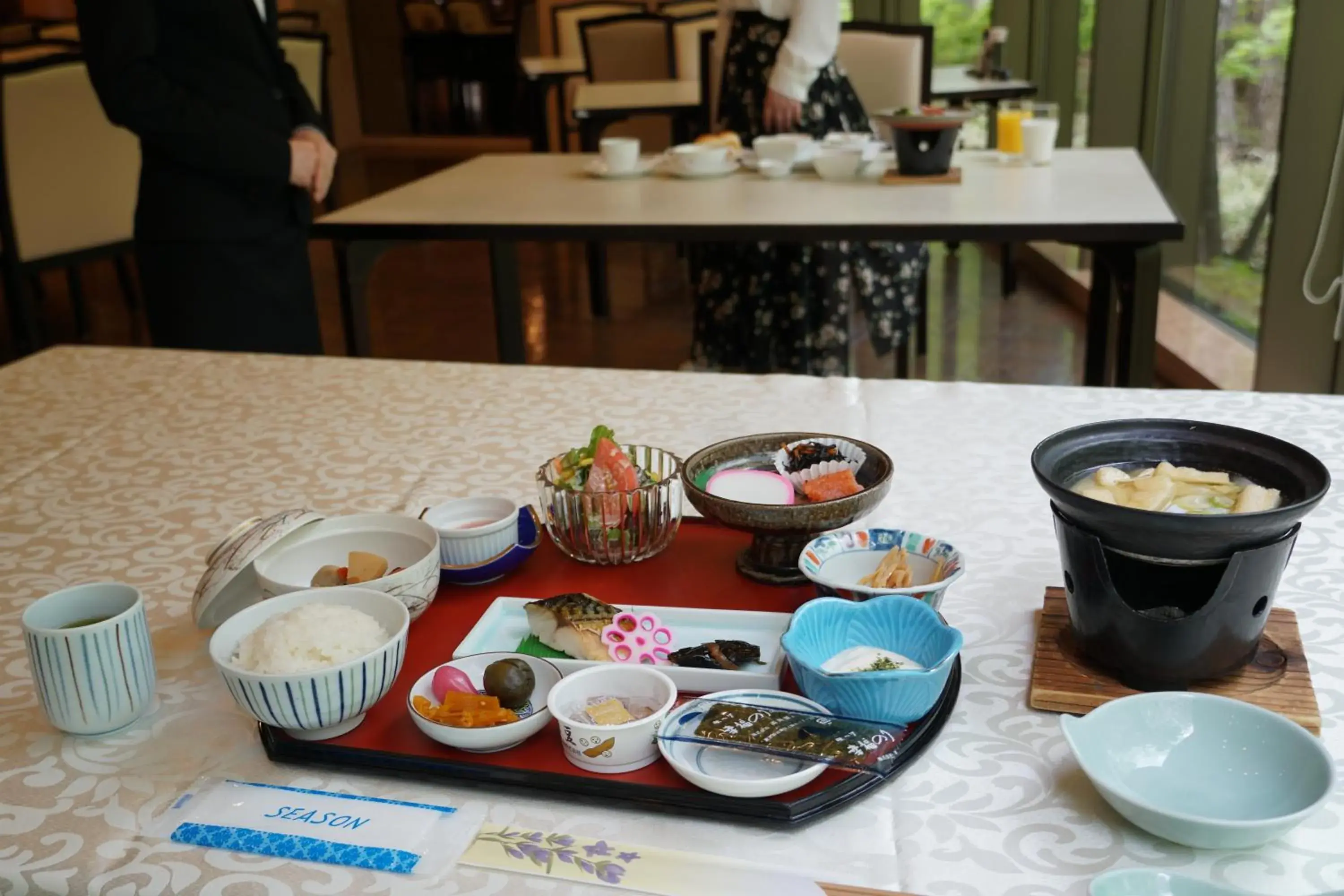 Asian breakfast in Blancvert Nasu Onsen Hotel Asian breakfast in Blancvert Nasu Onsen Hotel