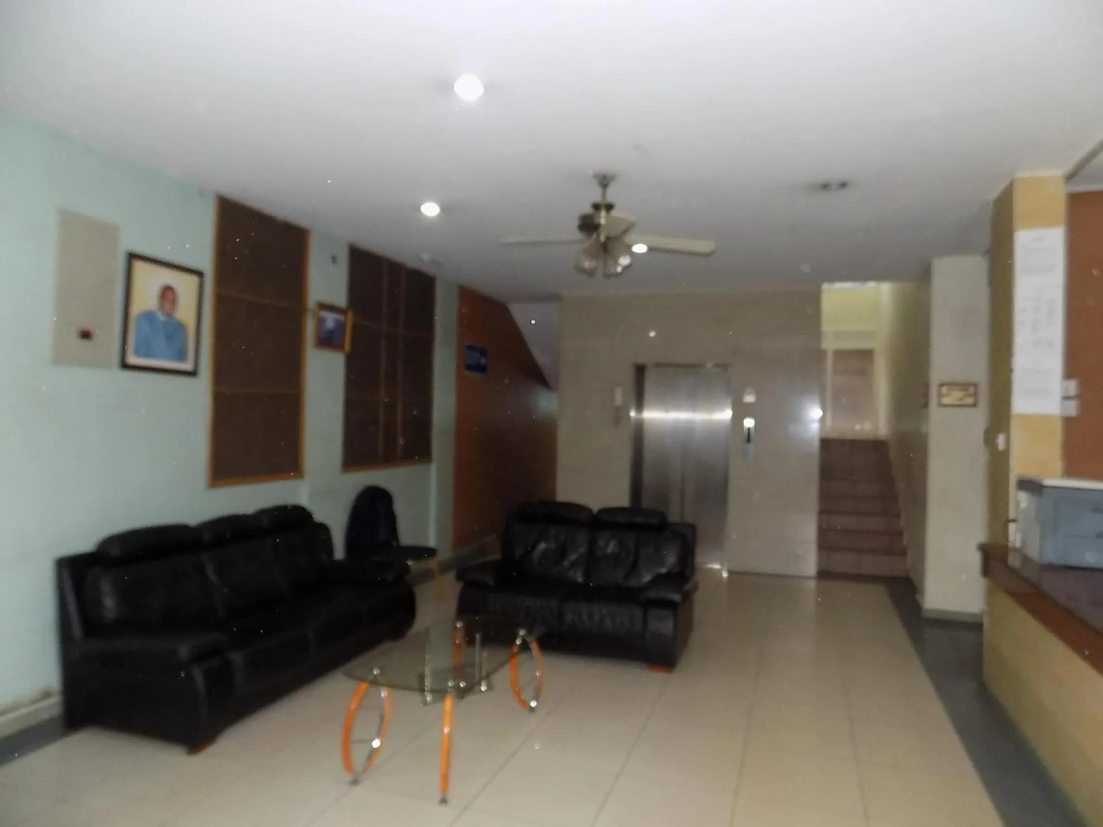 Lobby or reception in Aponye Hotel Kampala
