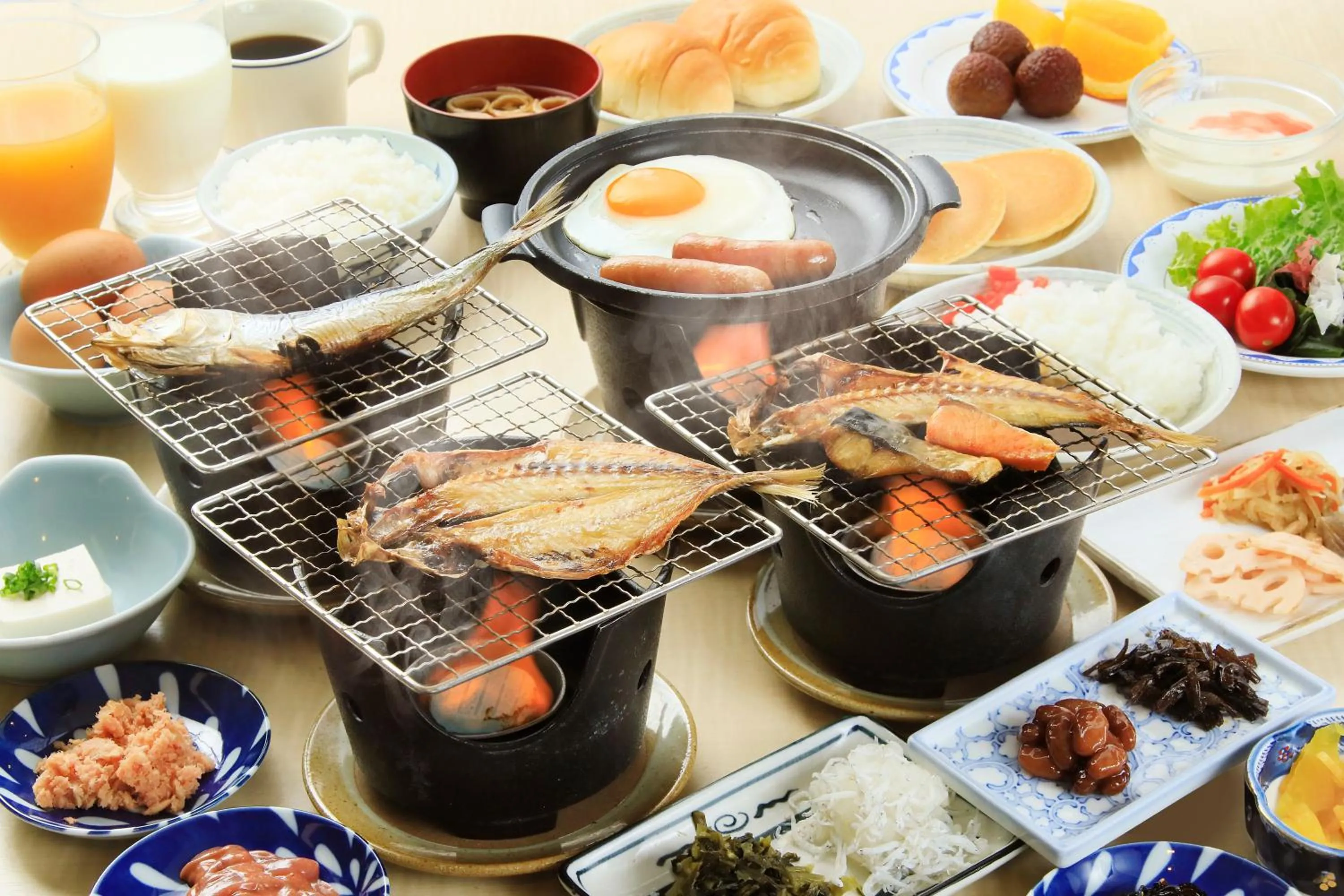 Breakfast in Boso Shirahama Umisato Hotel