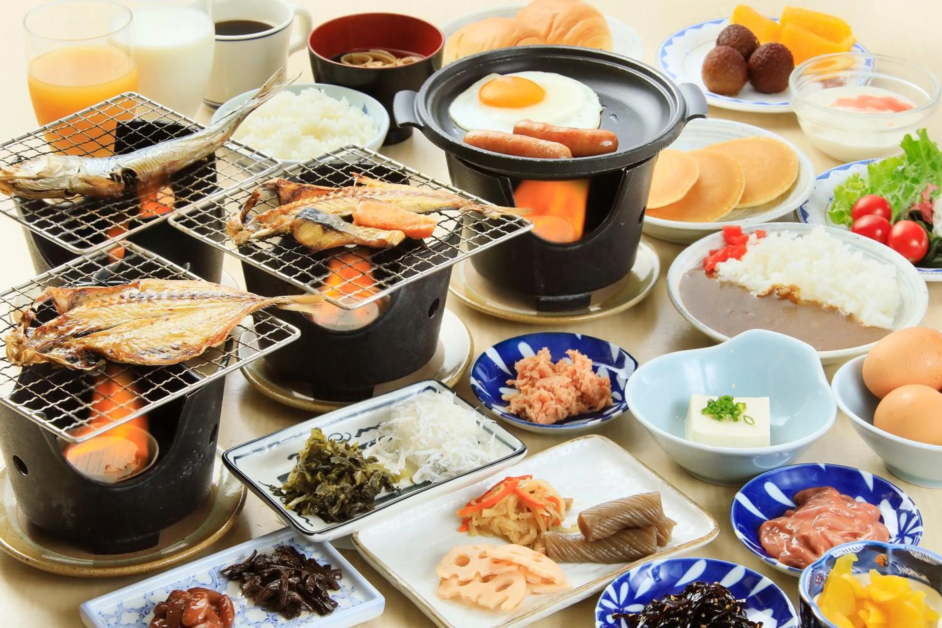 Breakfast in Boso Shirahama Umisato Hotel