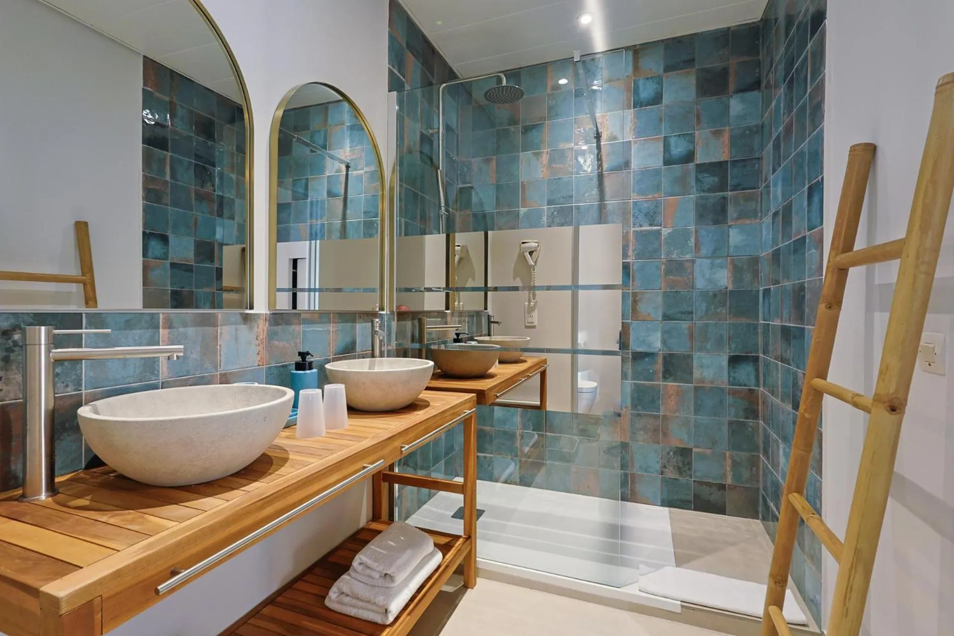 Shower in Hotel Albert 1er