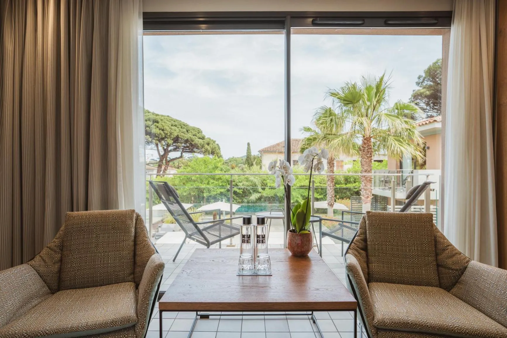 View (from property/room) in Kube Saint-Tropez