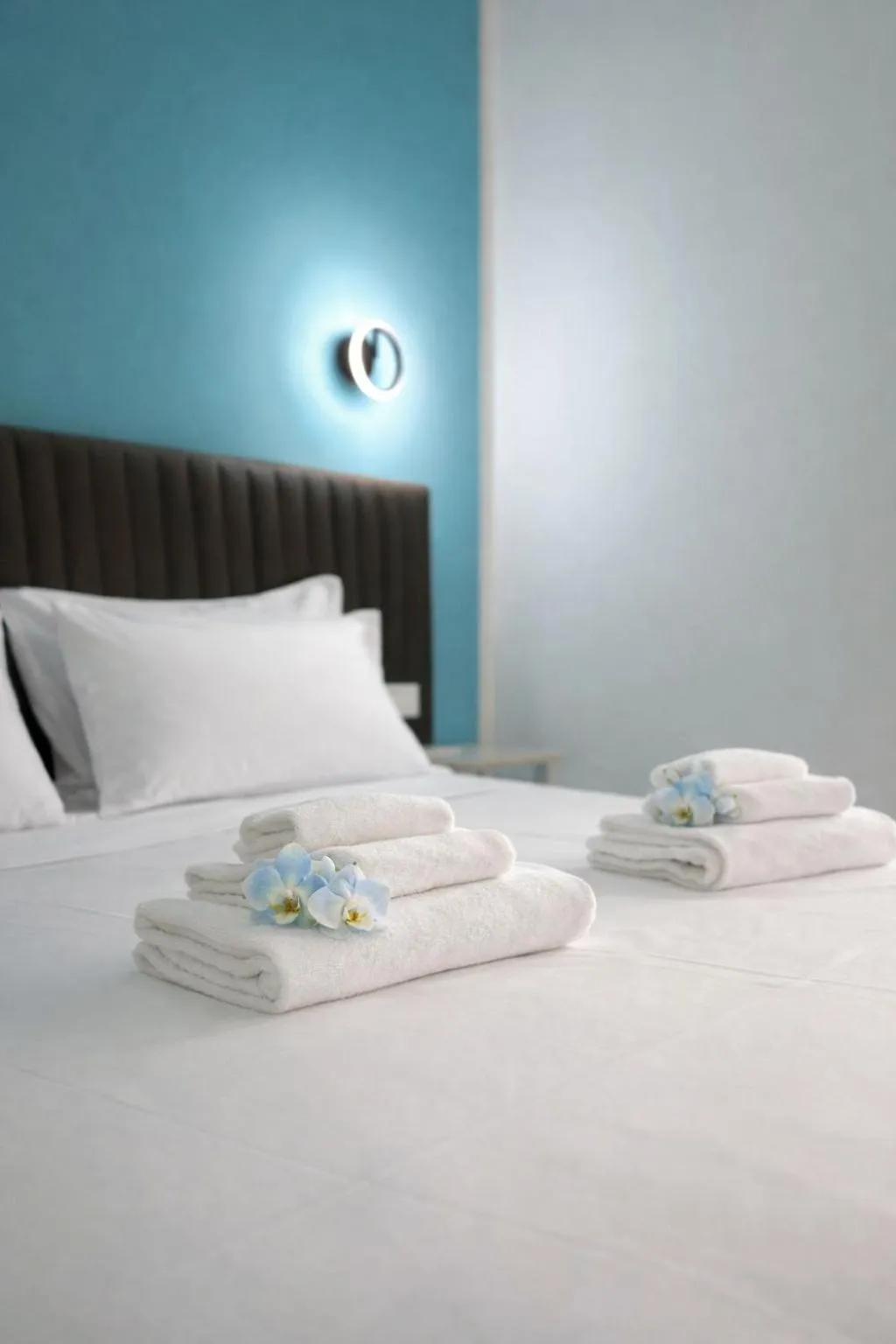 Bed in Hotel Cantore