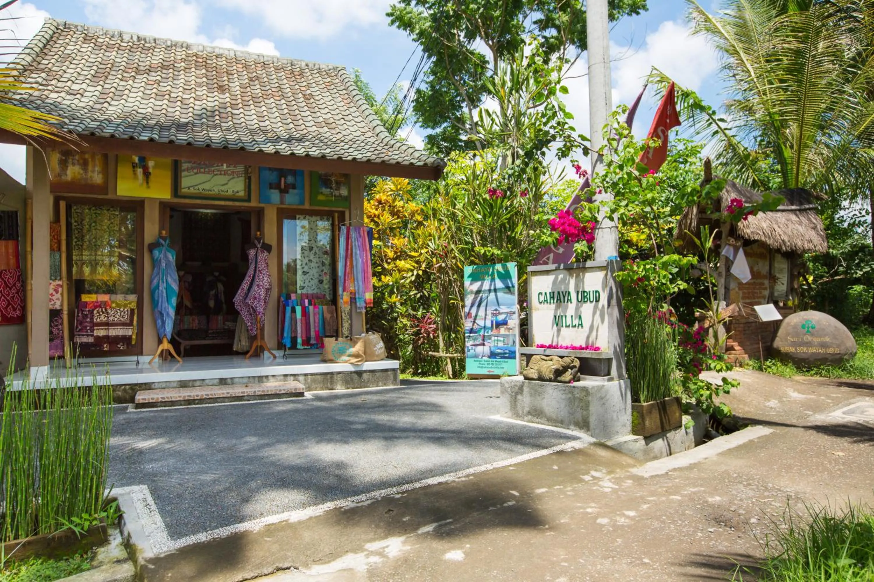 Property building in Cahaya Ubud Villa