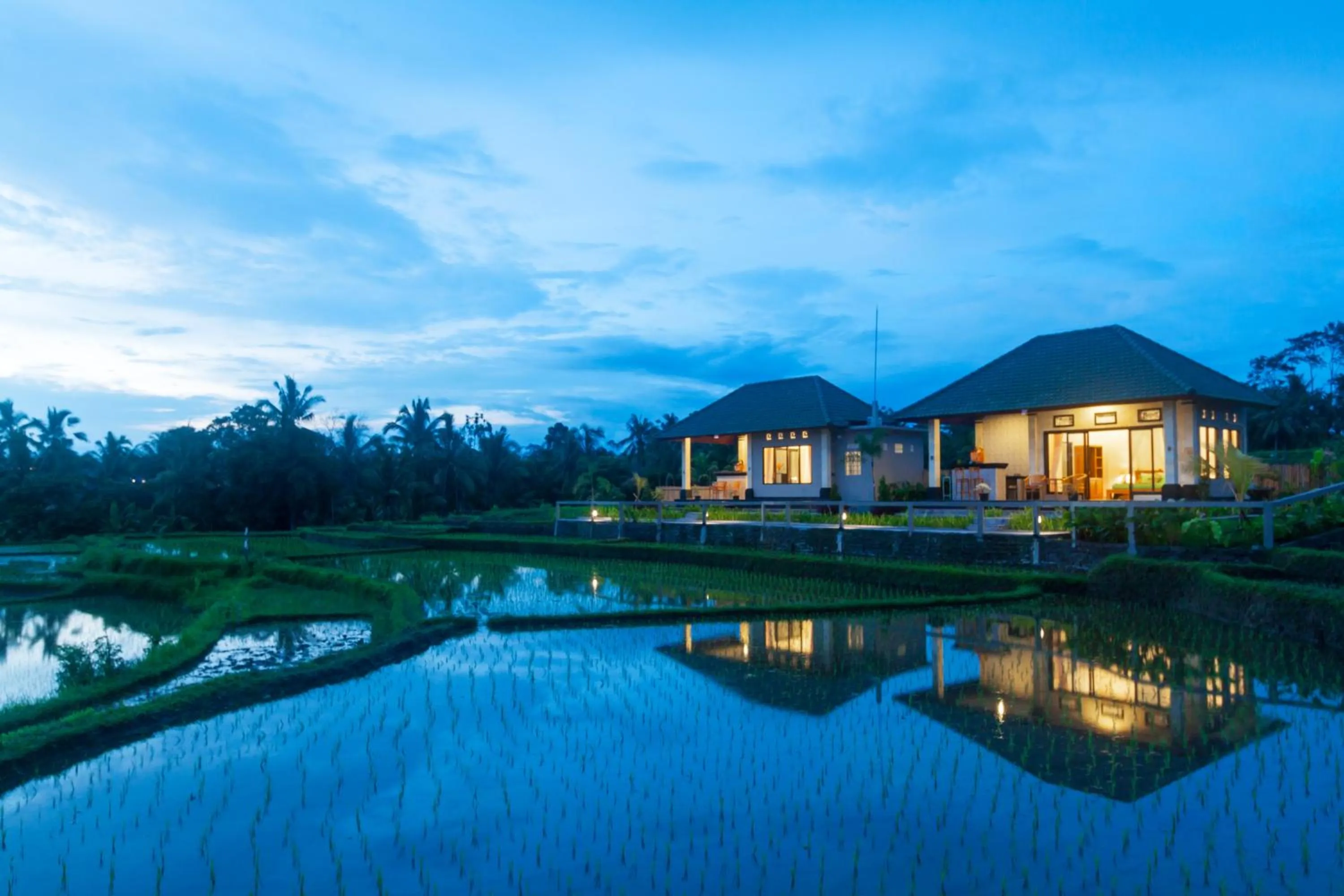 Property building in Cahaya Ubud Villa