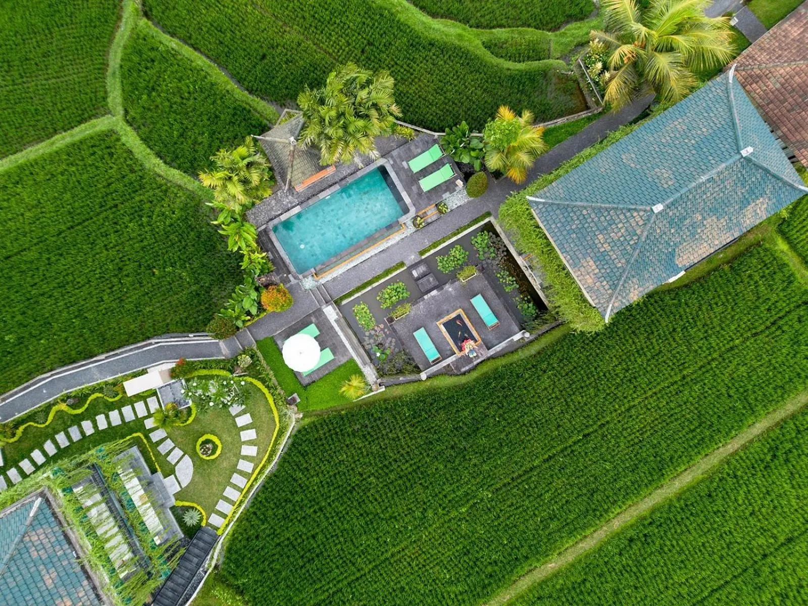 Property building in Cahaya Ubud Villa