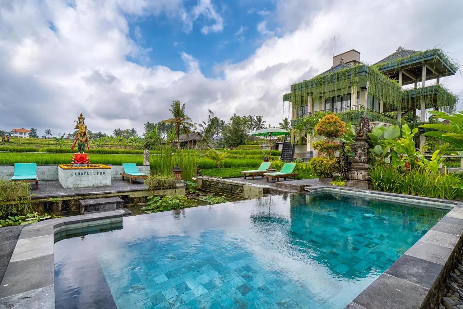 Property building in Cahaya Ubud Villa