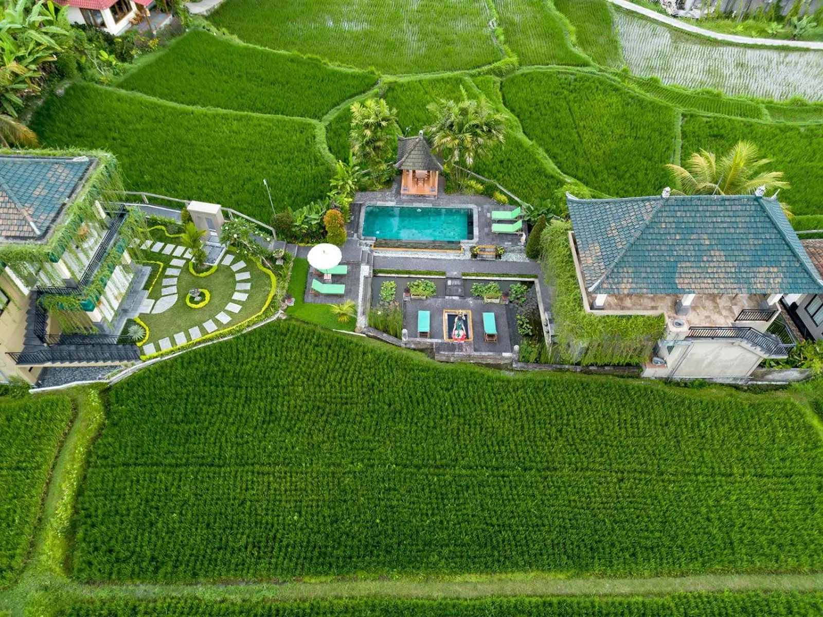Property building in Cahaya Ubud Villa