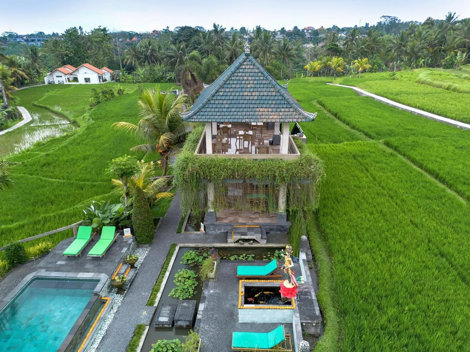 Property building in Cahaya Ubud Villa
