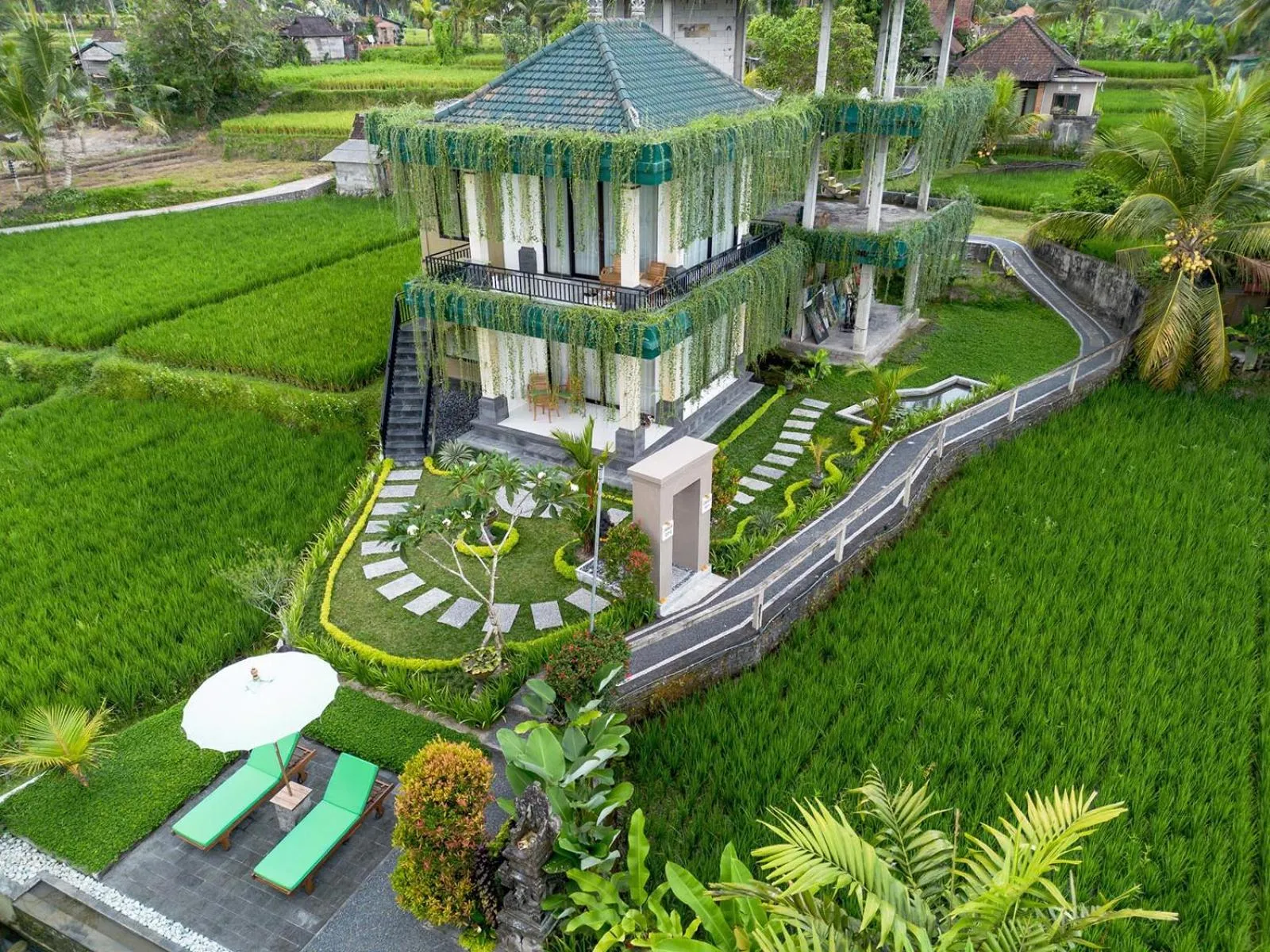 Property building in Cahaya Ubud Villa