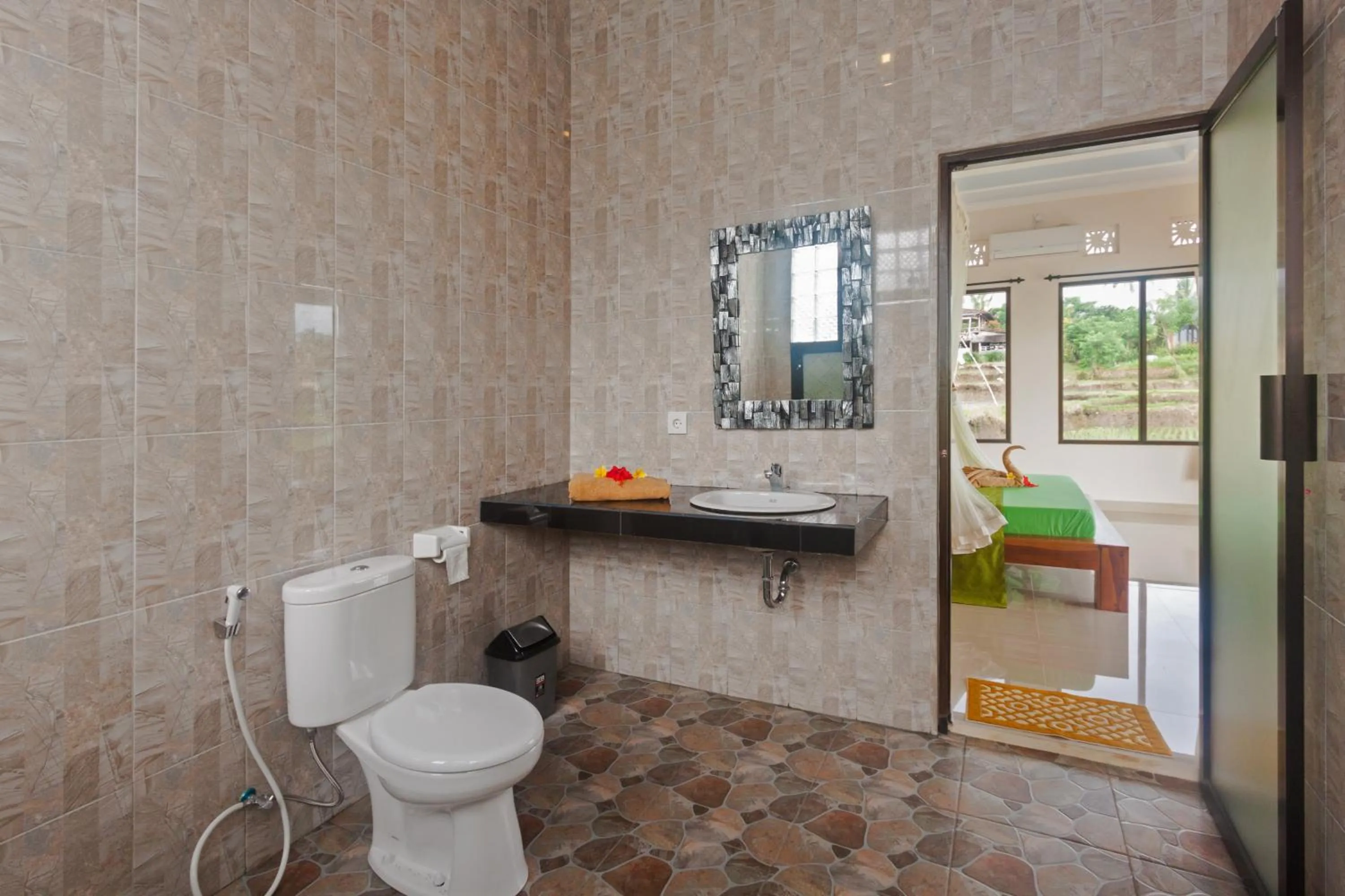 Shower in Cahaya Ubud Villa