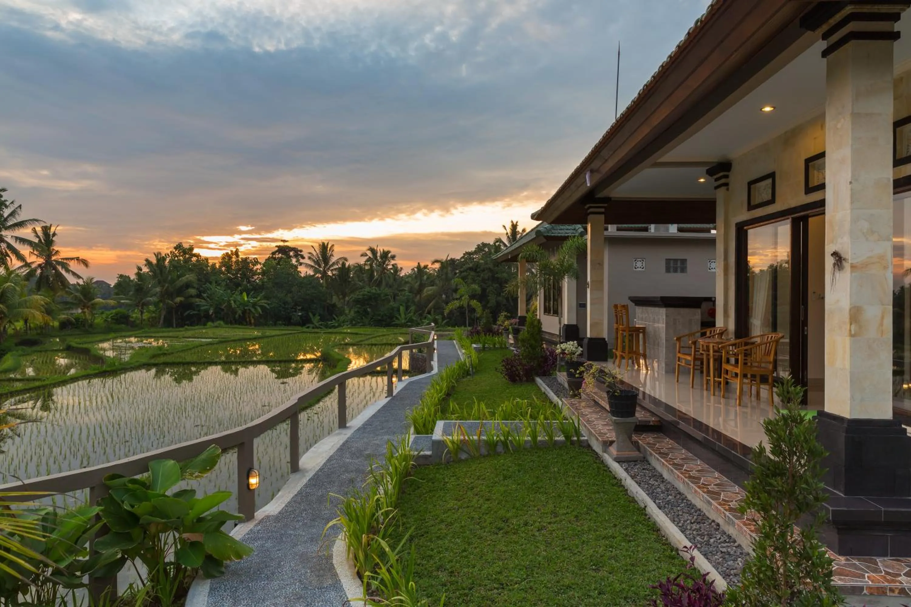 Property building in Cahaya Ubud Villa