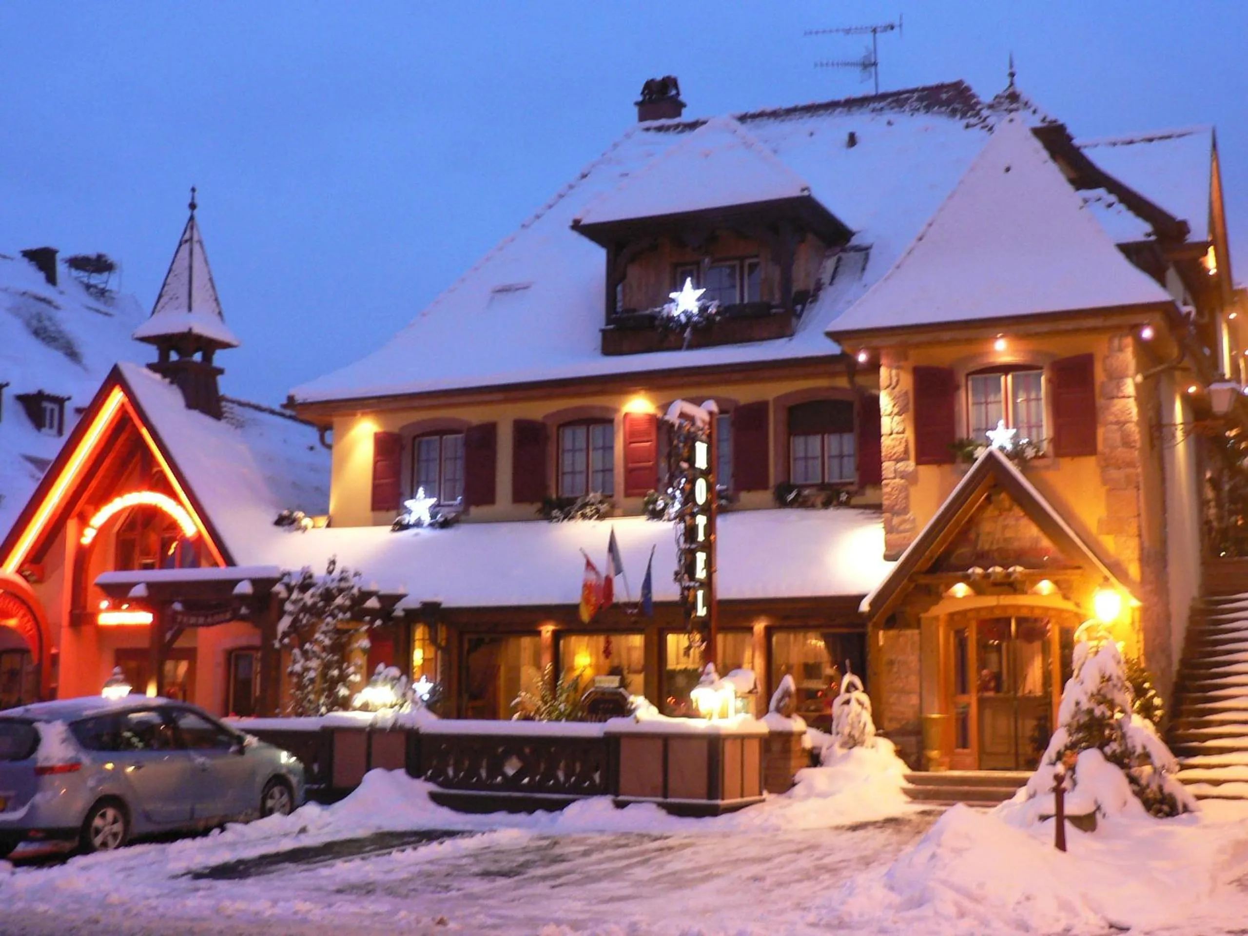 Facade/entrance in Hôtel Le Mittelwihr