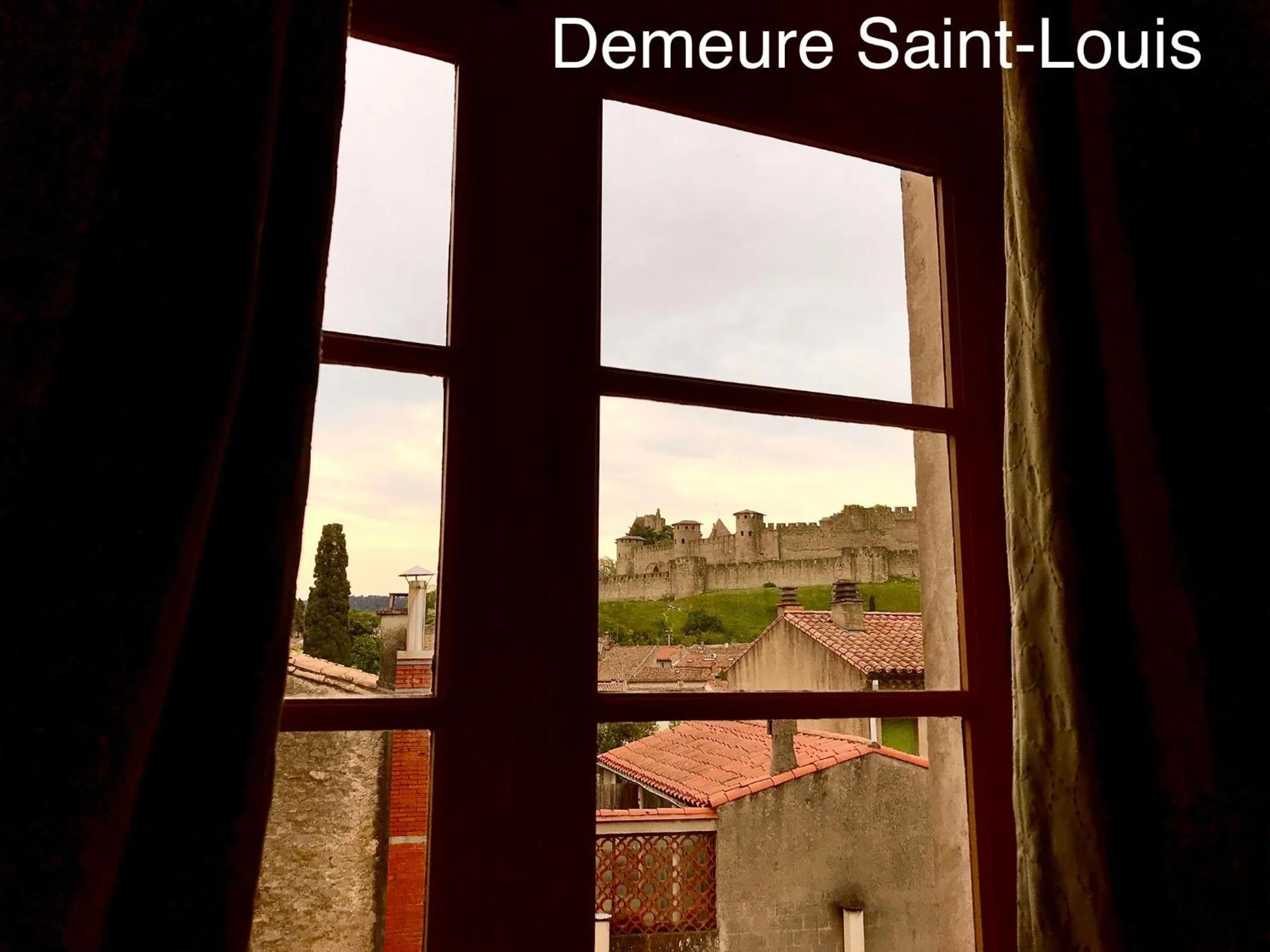 View (from property/room) in Demeure Saint Louis Historic manor, City 700m, free parking,A C,Clim,WIFI, city view, Garden