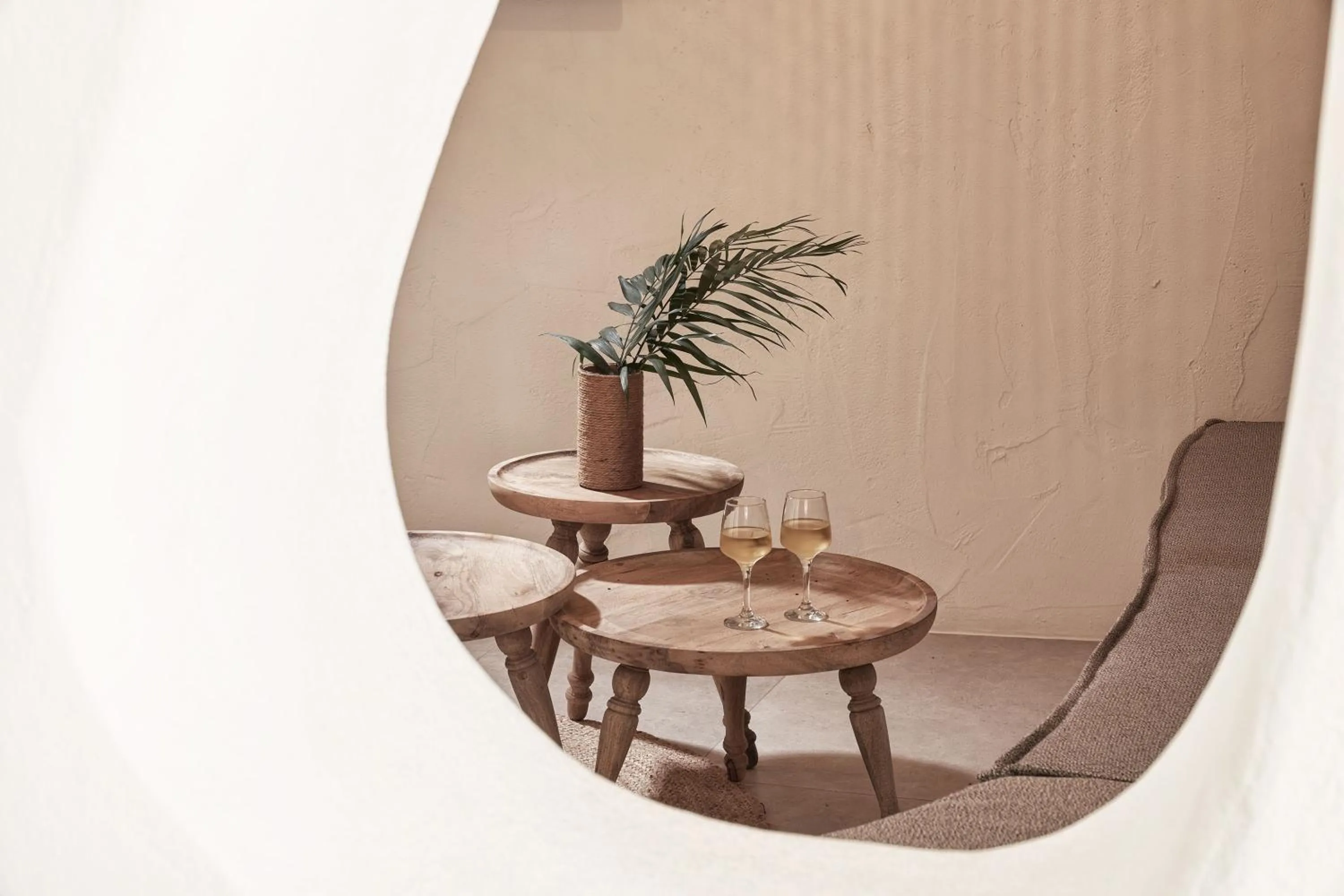 Dining area in Naxian Utopia | Luxury Villas & Suites