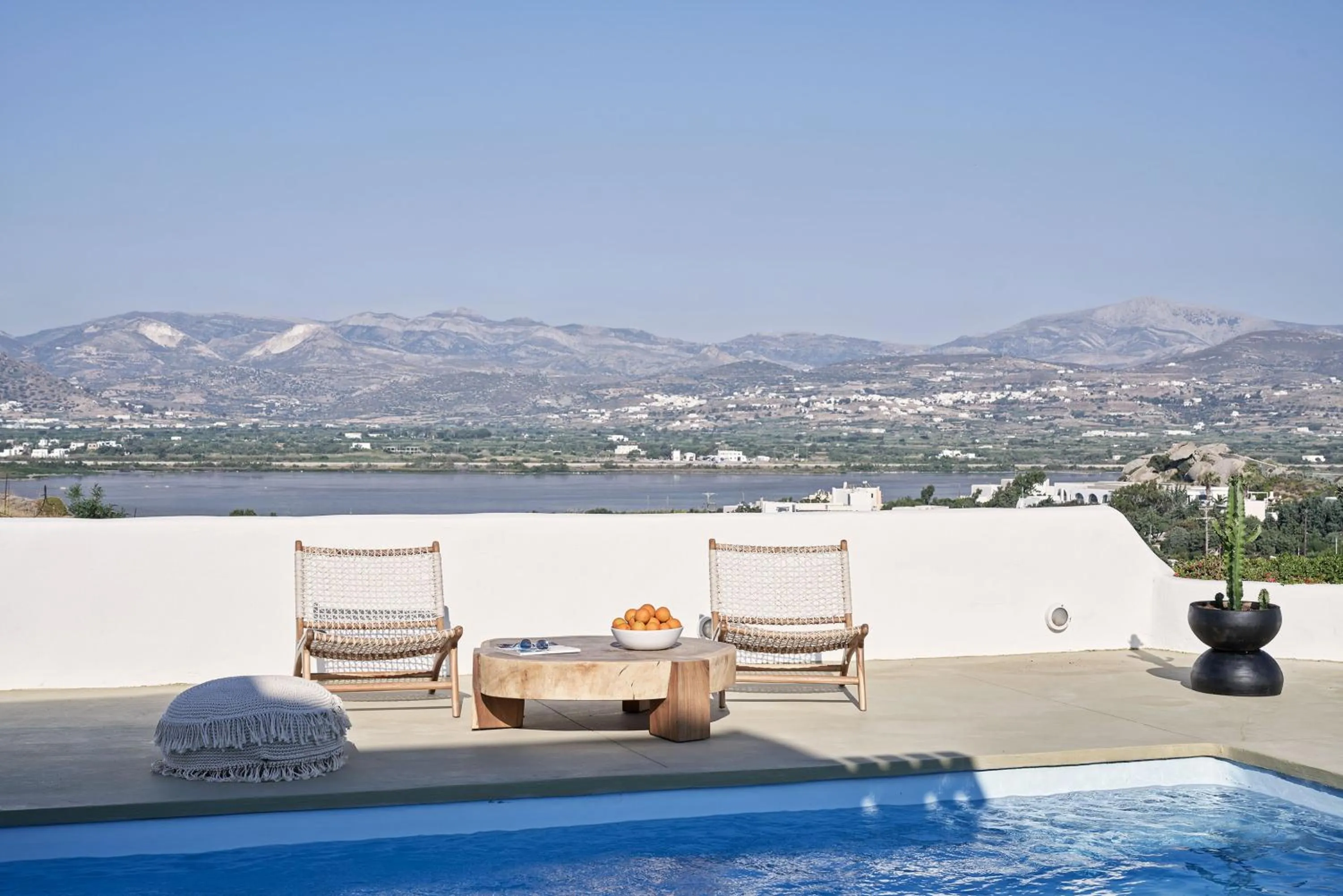 Balcony/Terrace in Naxian Utopia | Luxury Villas & Suites