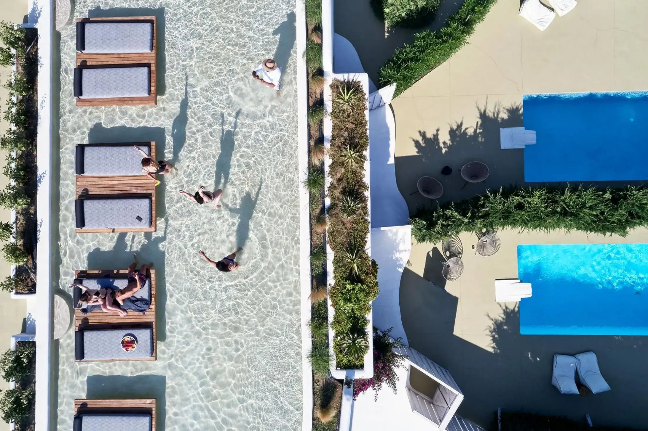 Pool view in Naxian Utopia | Luxury Villas & Suites Pool view in Naxian Utopia | Luxury Villas & Suites
