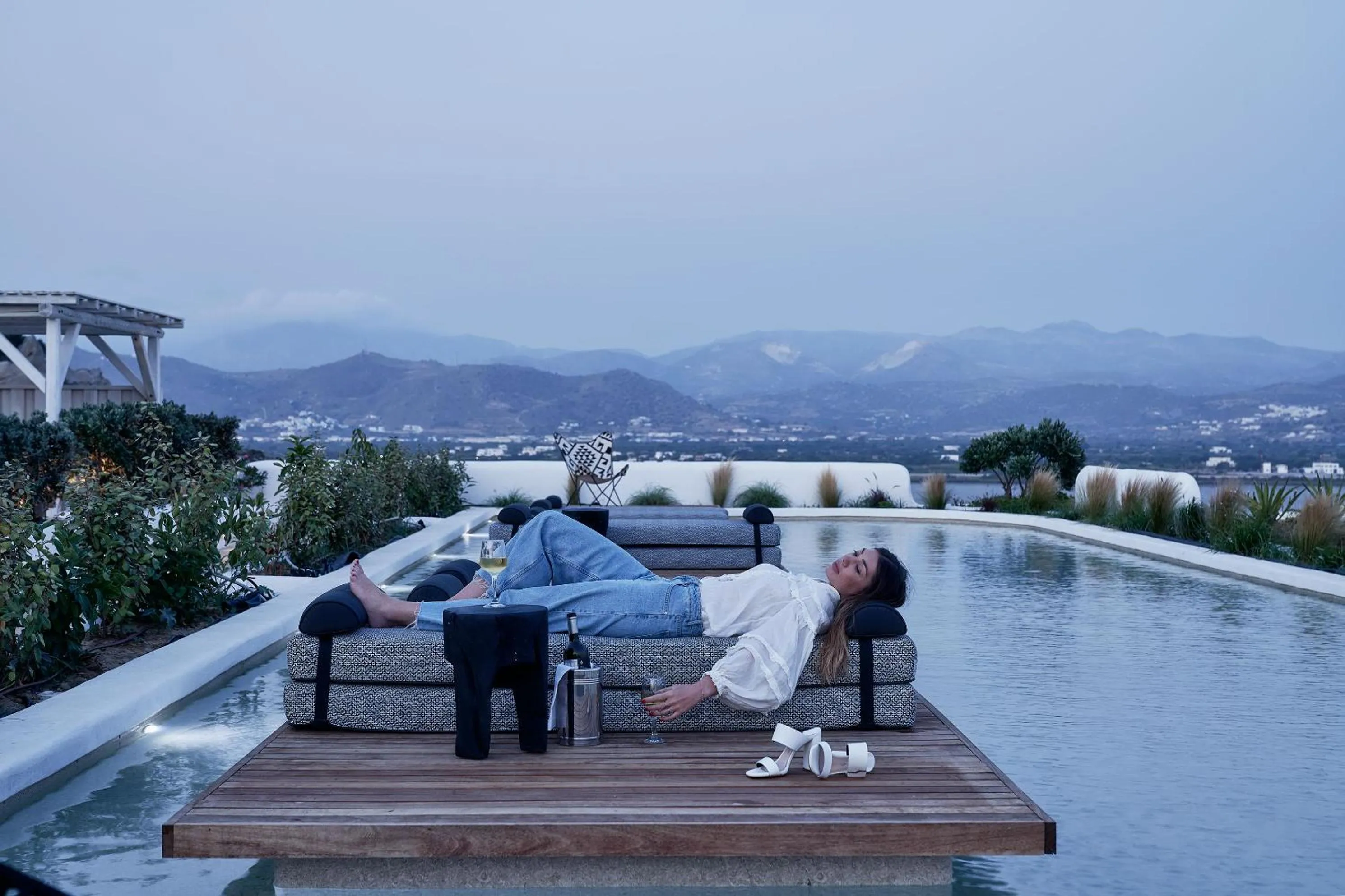 People in Naxian Utopia | Luxury Villas & Suites