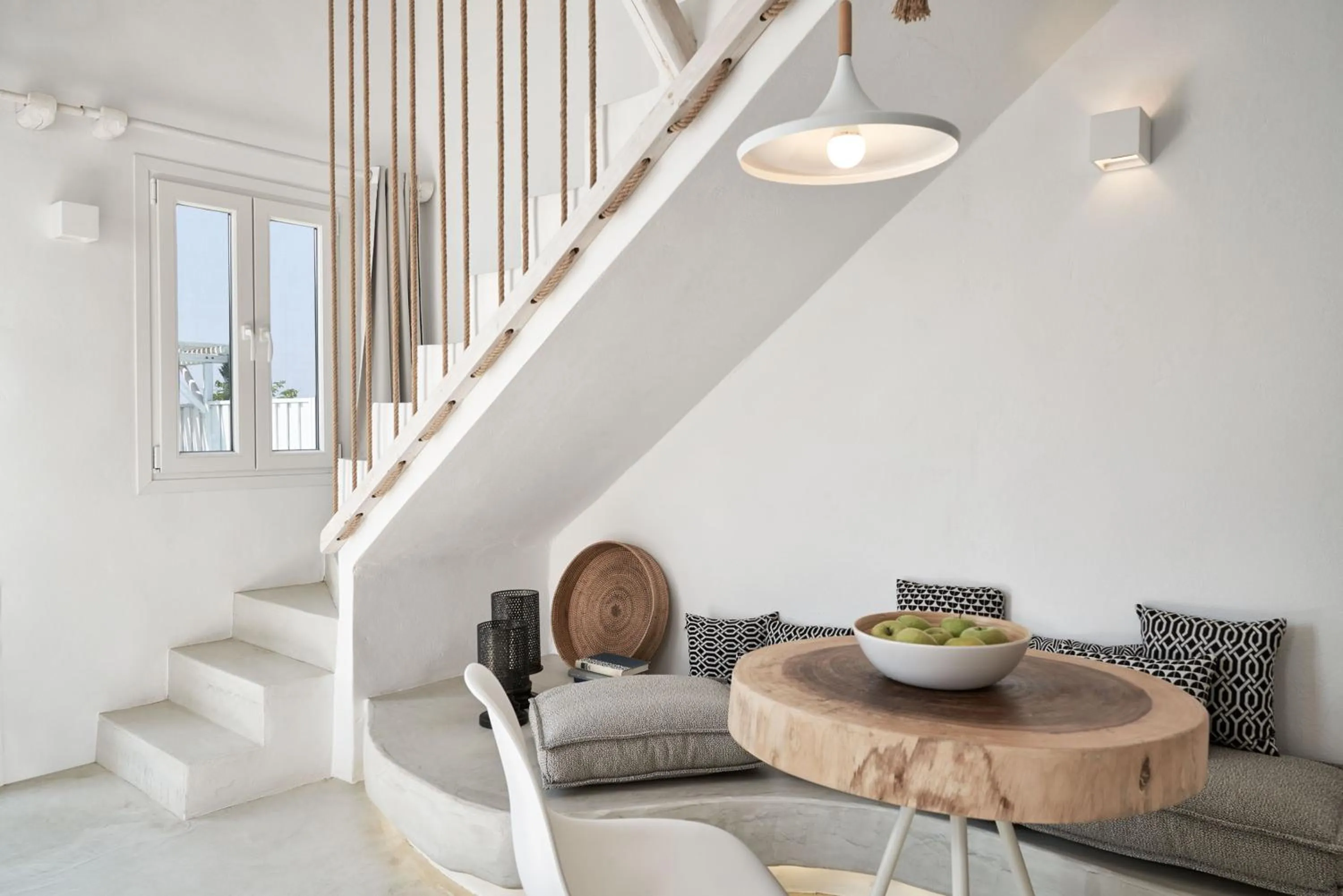 Kitchen or kitchenette in Naxian Utopia | Luxury Villas & Suites