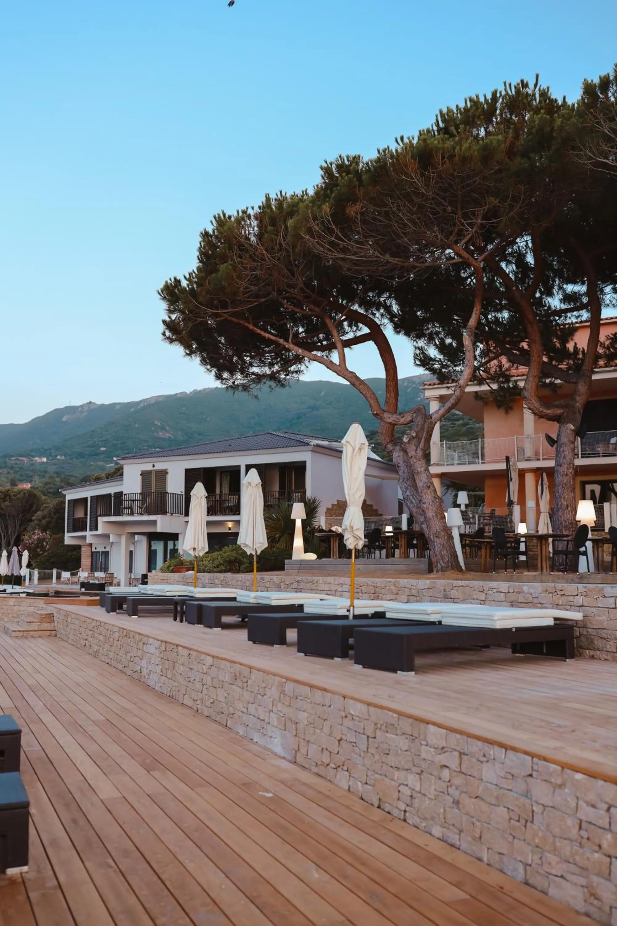 Property building in Hôtel Castel d'Orcino