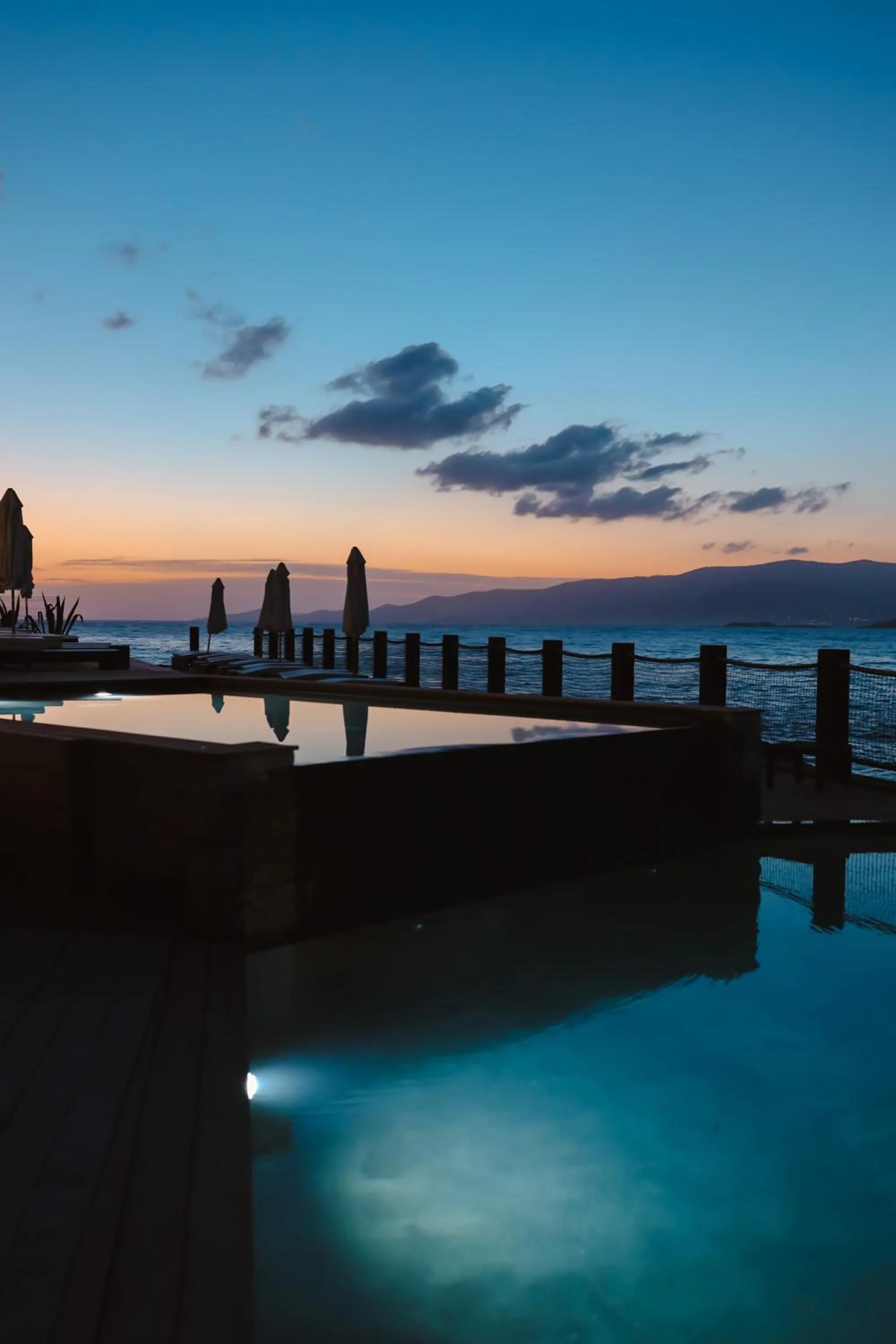 Sea view in Hôtel Castel d'Orcino
