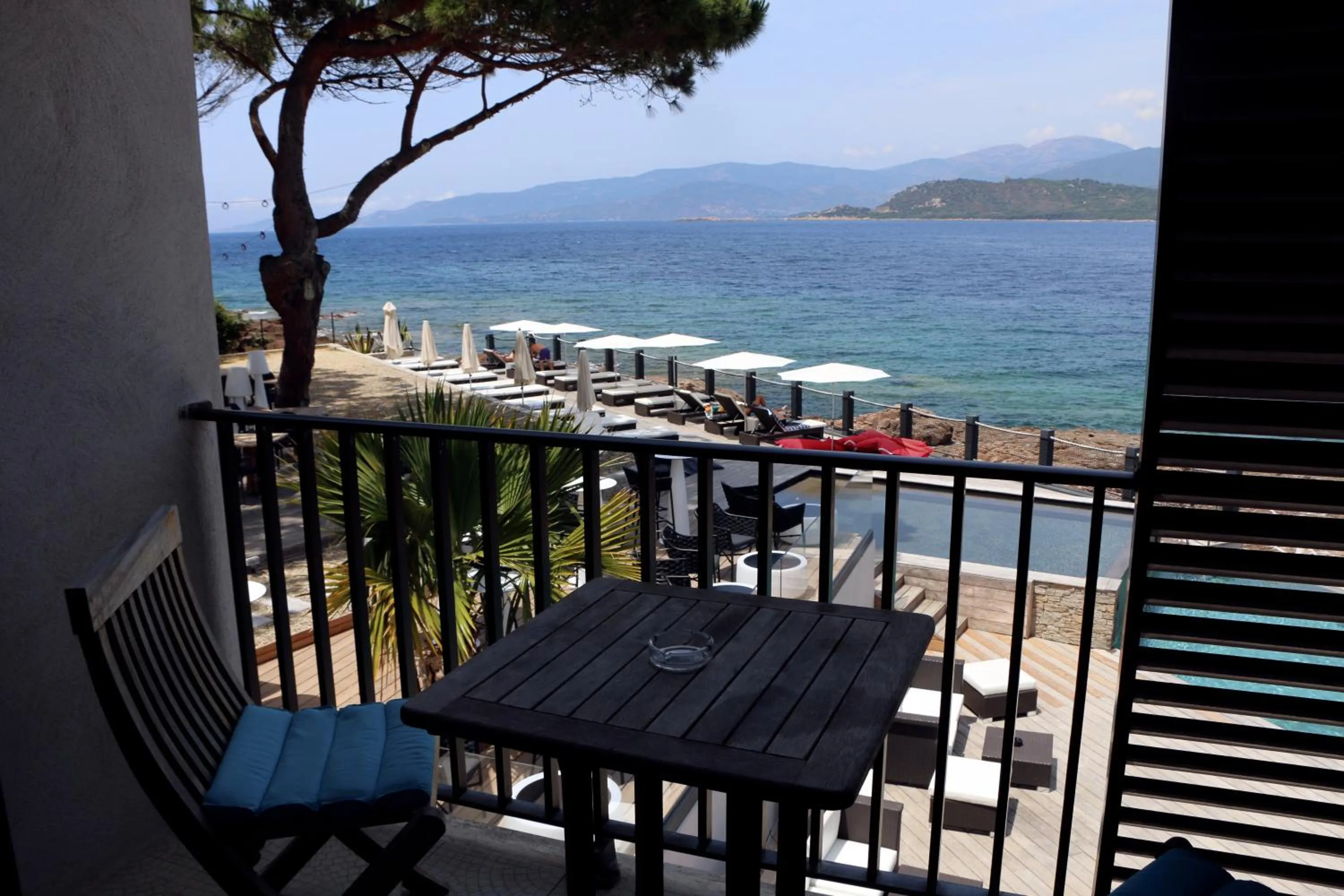 View (from property/room) in Hôtel Castel d'Orcino