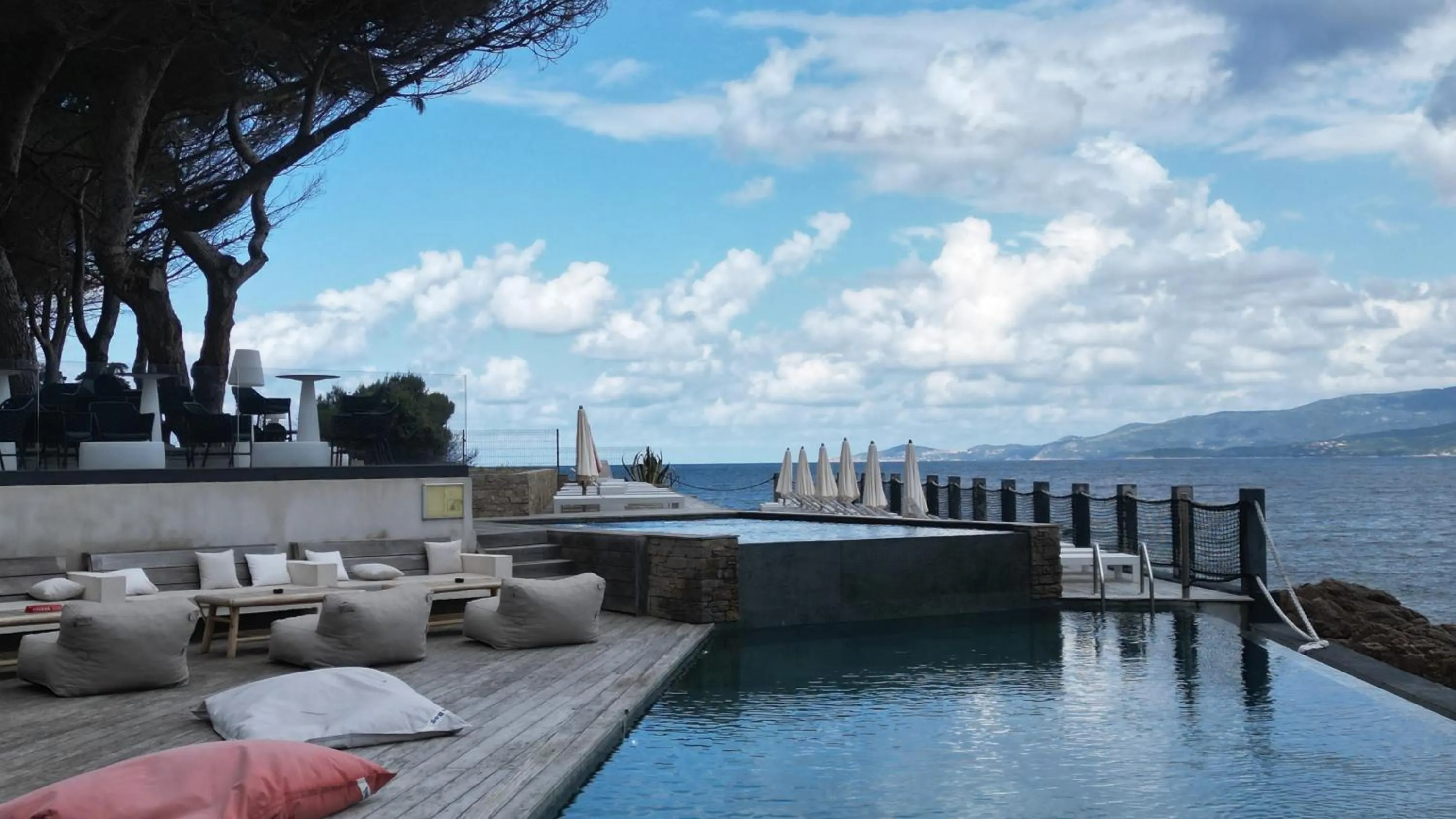 Balcony/Terrace in Hôtel Castel d'Orcino