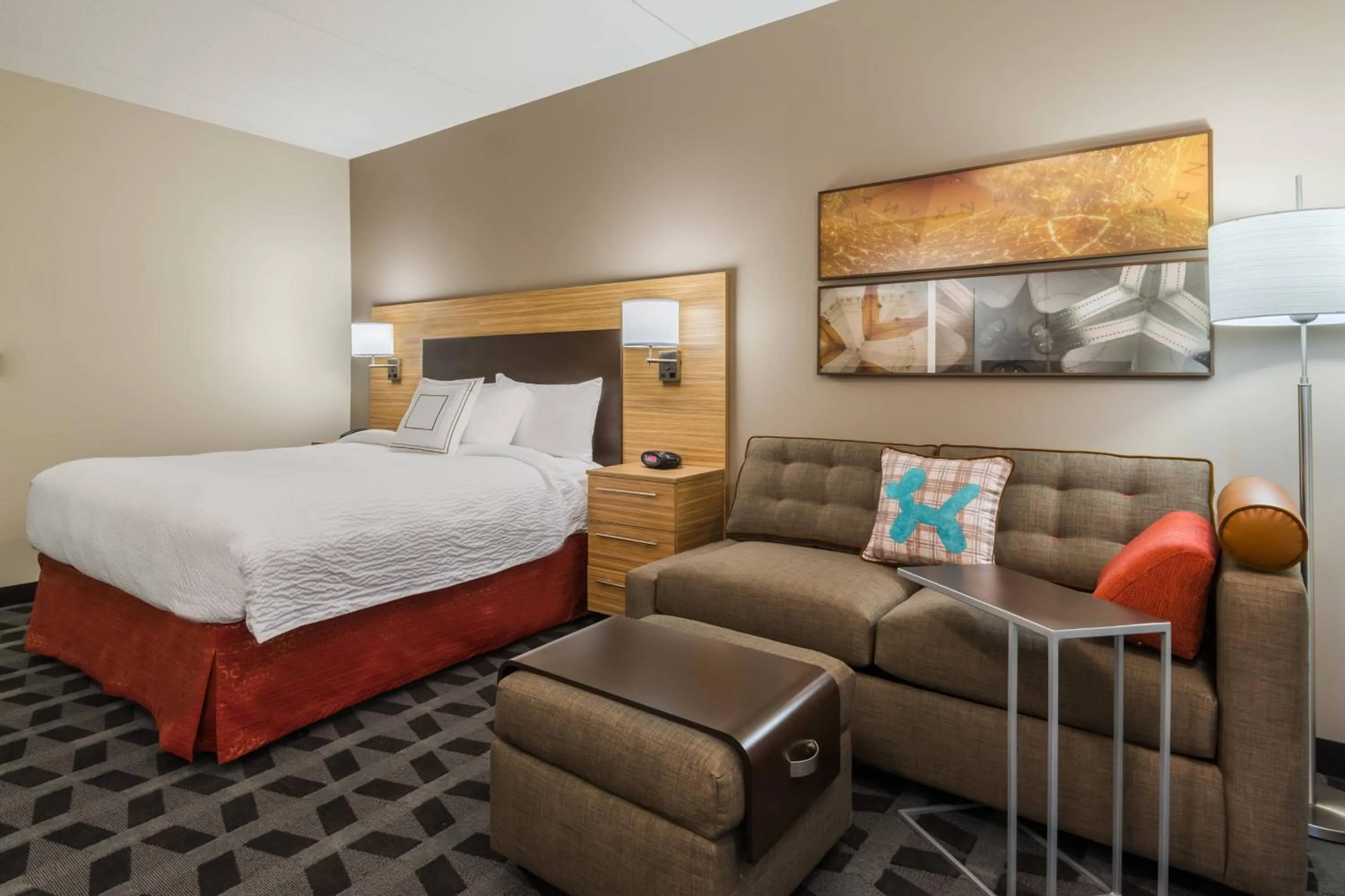 Bedroom, Bed in TownePlace Suites by Marriott Latham Albany Airport