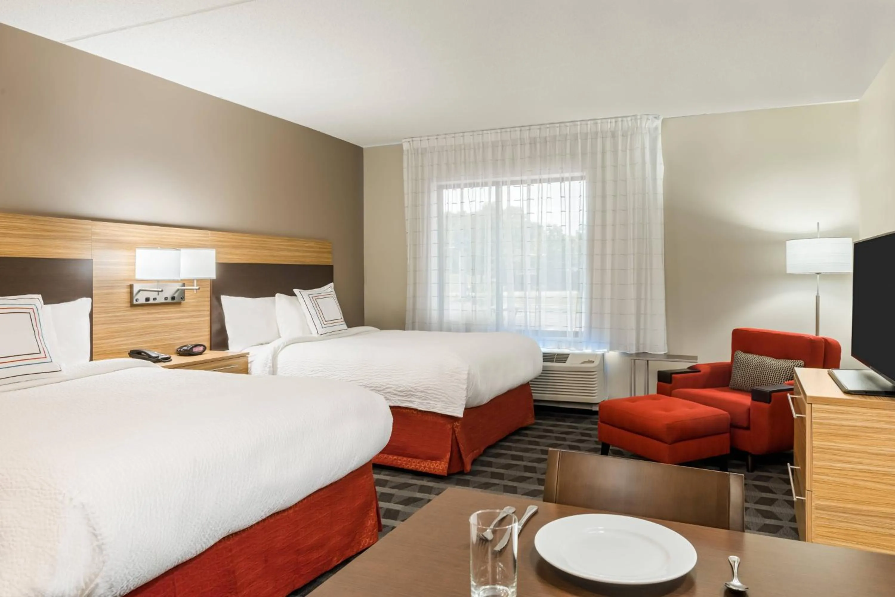 Bedroom, Bed in TownePlace Suites by Marriott Latham Albany Airport