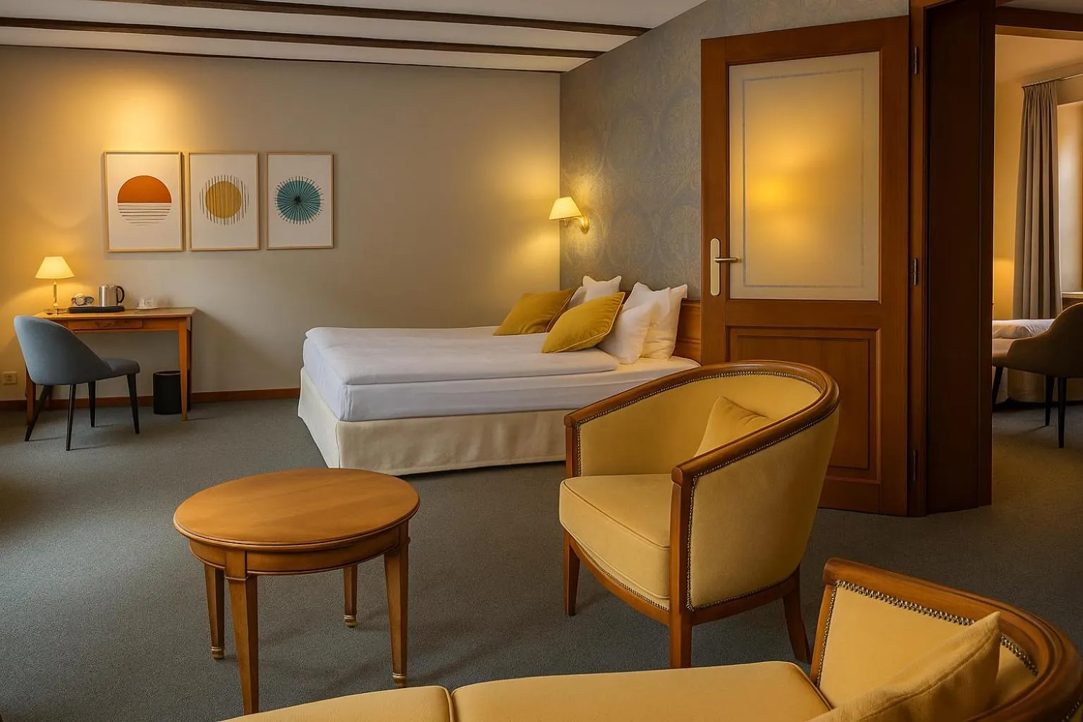 Bed in L'Abbaye d'Alspach