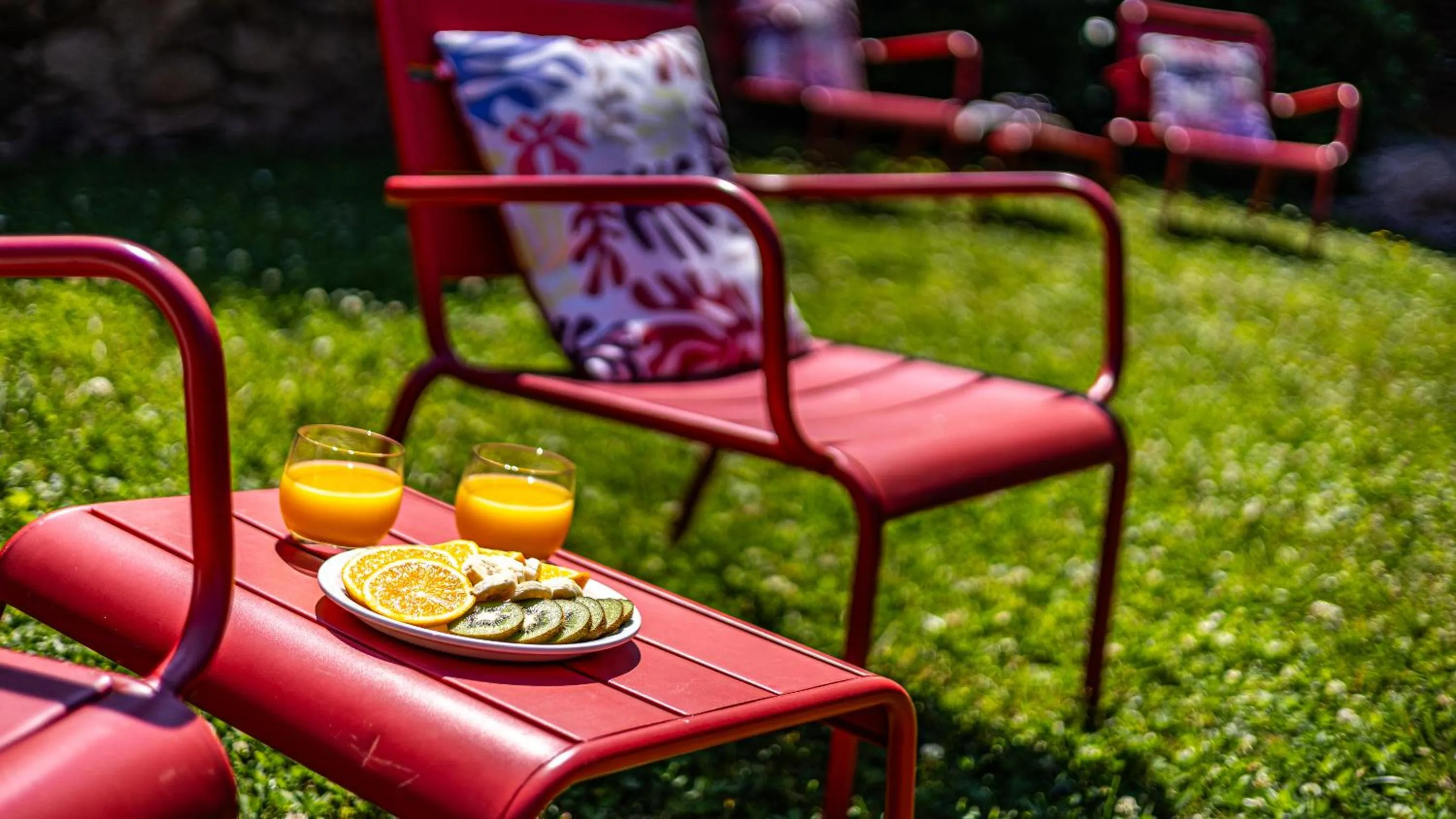 Garden in L'Abbaye d'Alspach