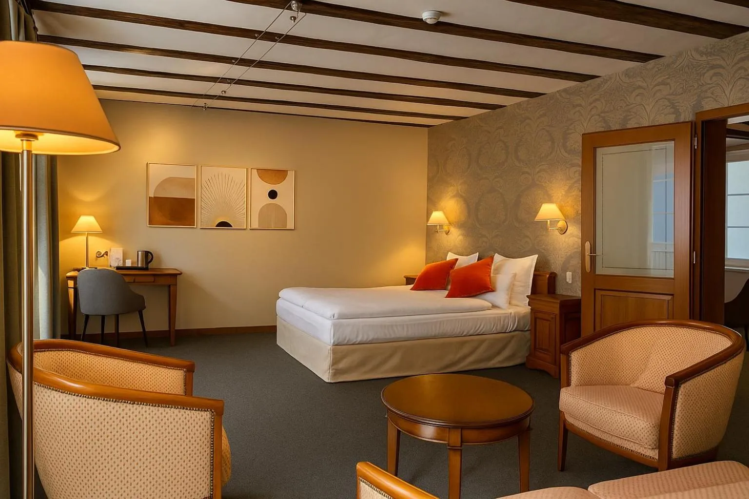 Bed in L'Abbaye d'Alspach