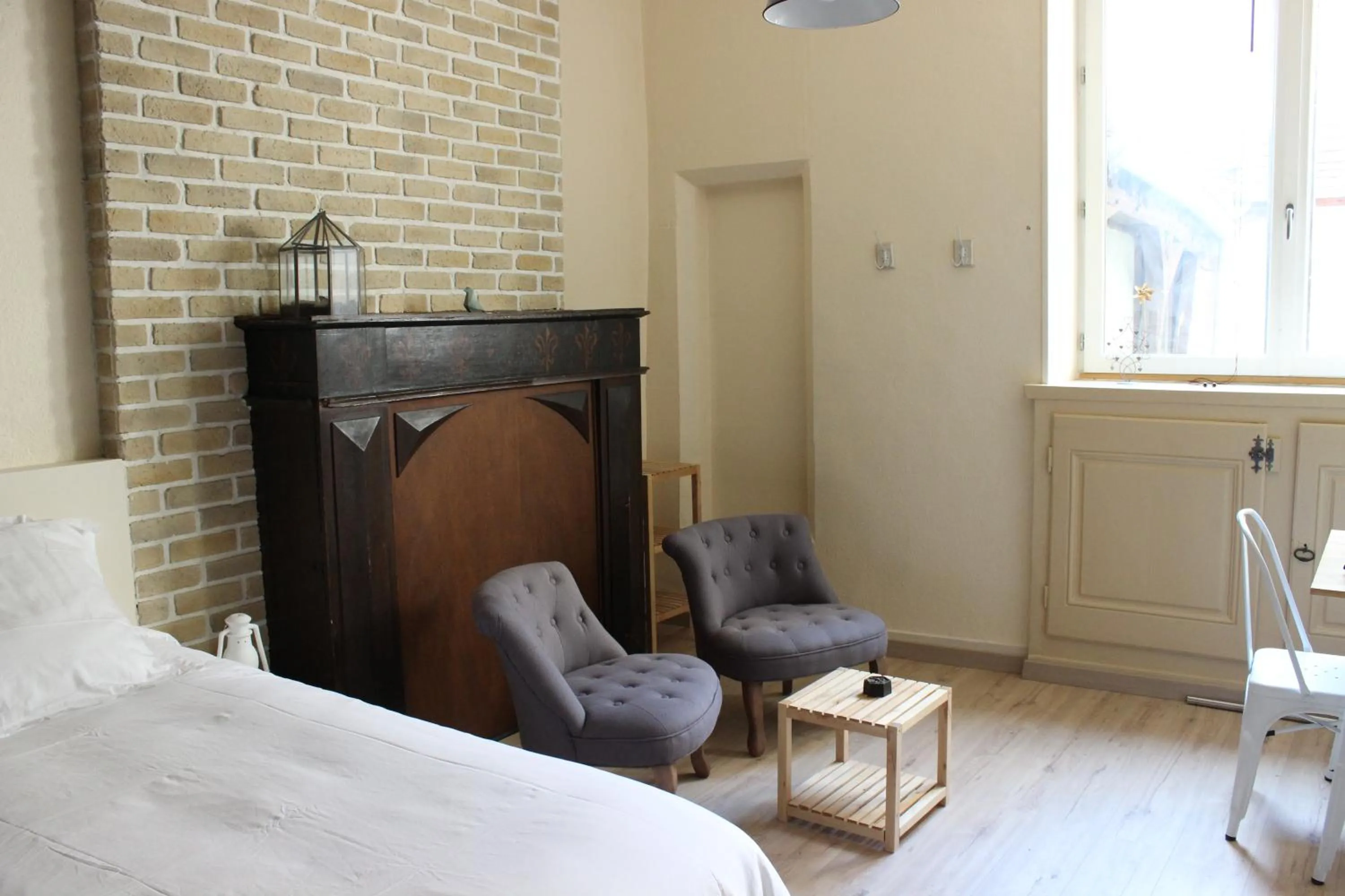 Living room, Bed in Le Petit Beurre
