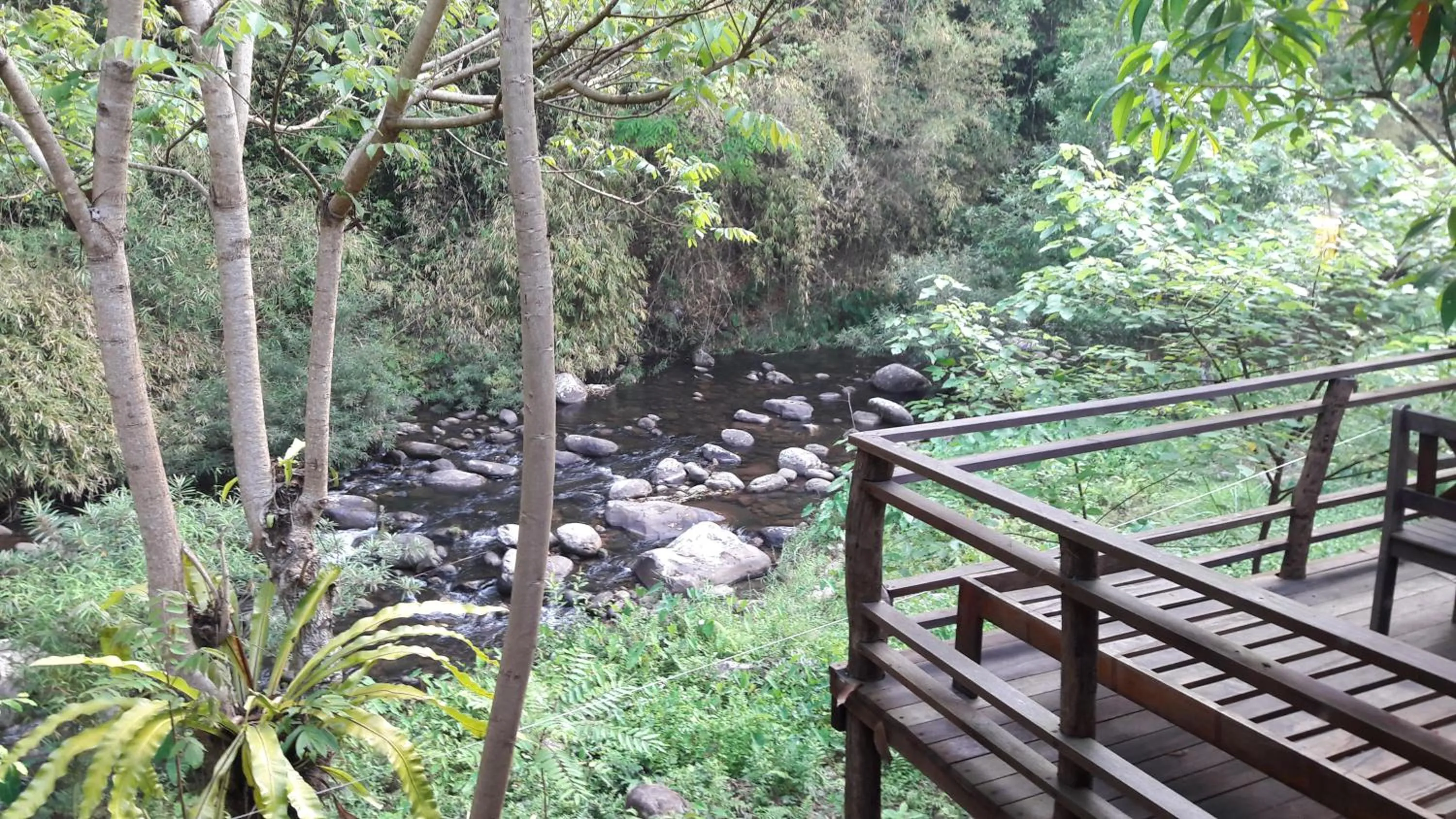 Balcony/Terrace in Namkat Yorla Pa Resort
