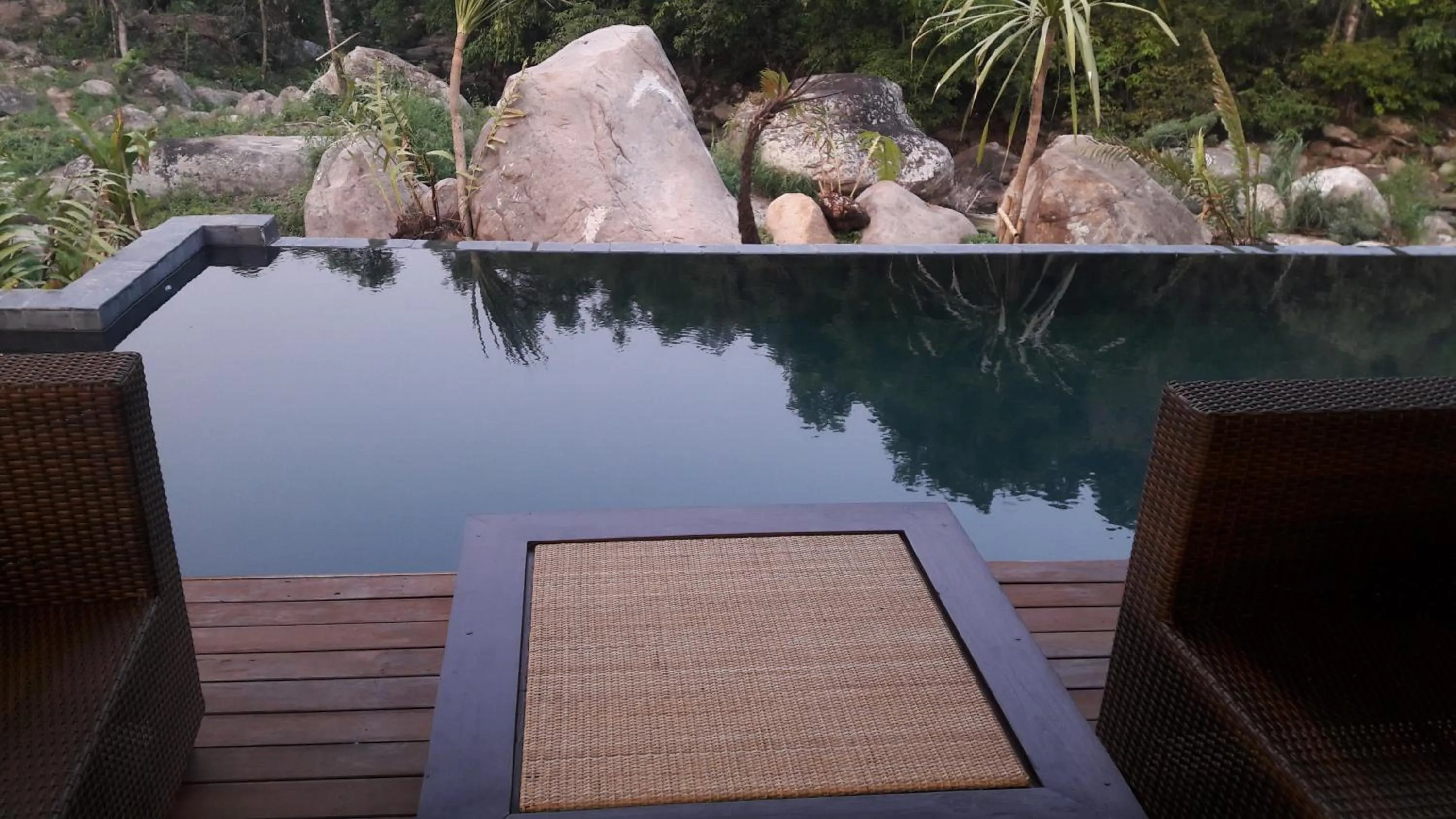 Swimming pool in Namkat Yorla Pa Resort