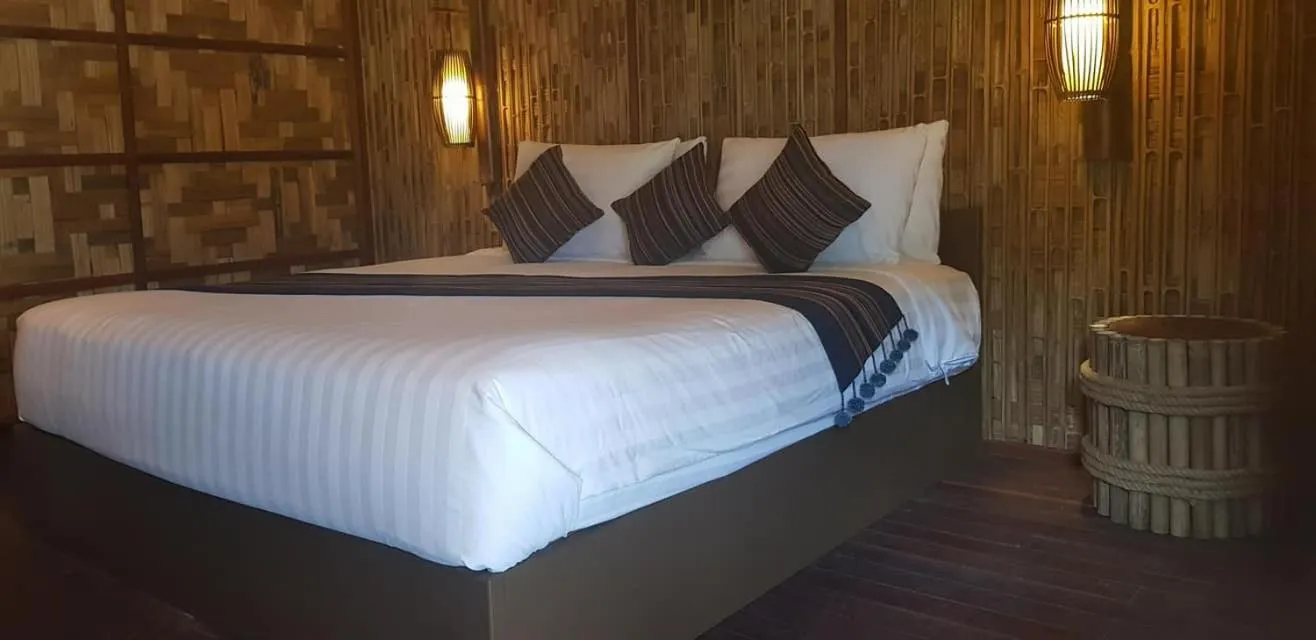 Bedroom, Bed in Namkat Yorla Pa Resort