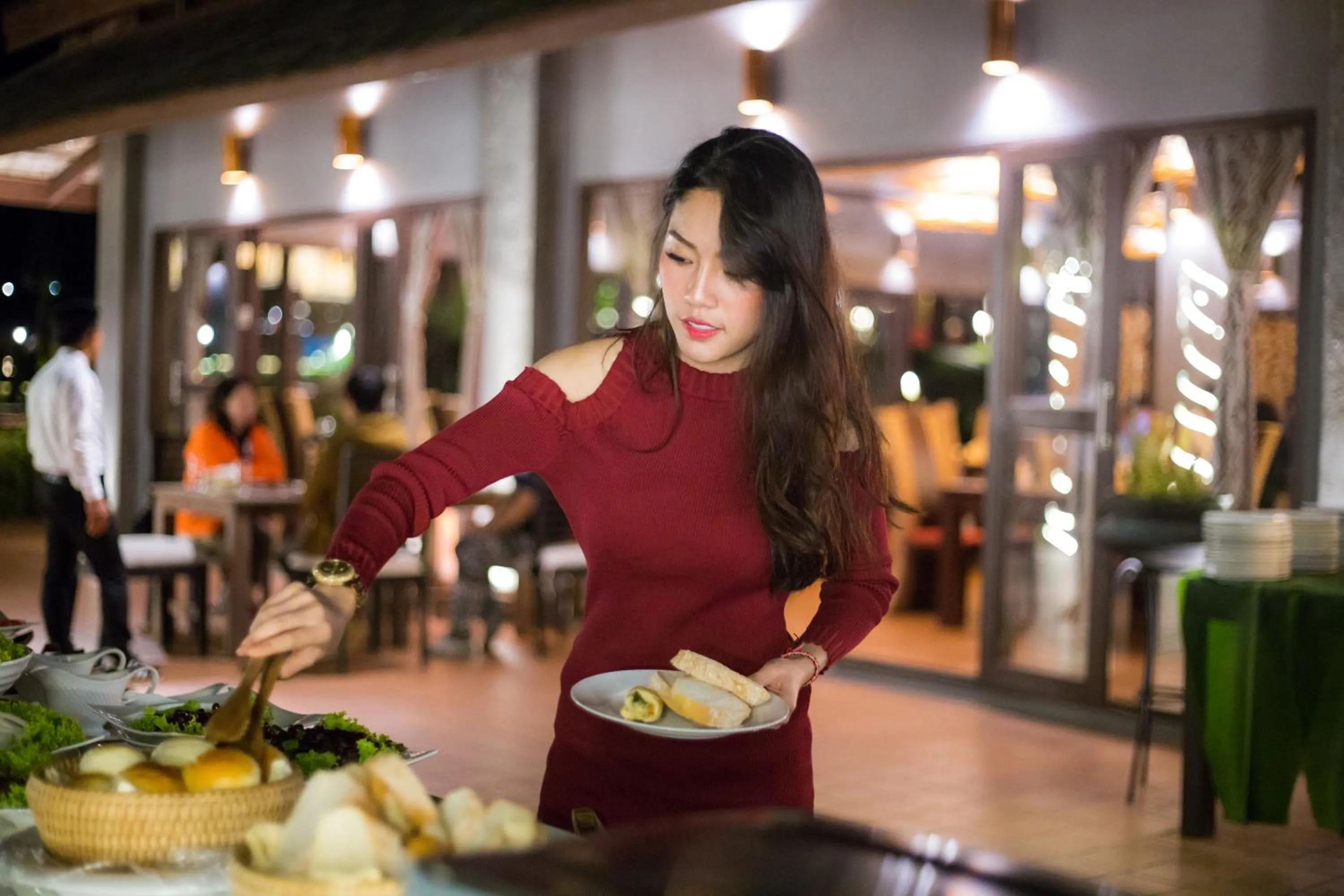 Dinner in Namkat Yorla Pa Resort