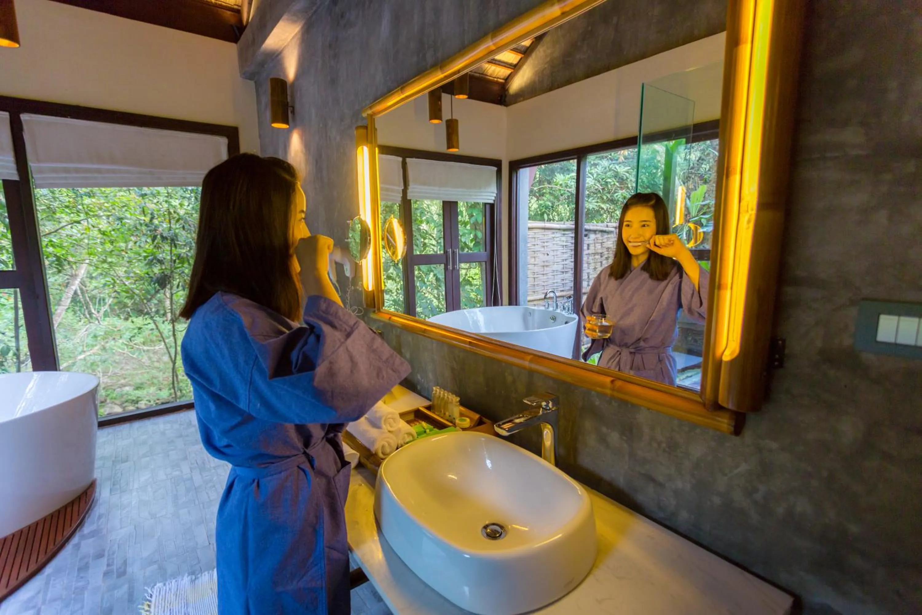 Bathroom in Namkat Yorla Pa Resort