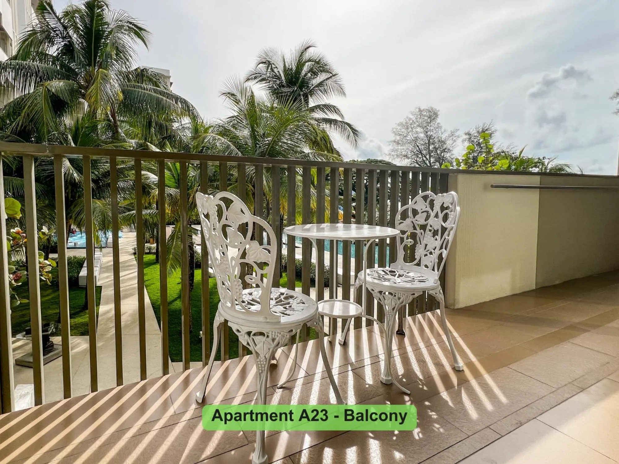 Balcony/Terrace in By the Sea- Pool and Sea View