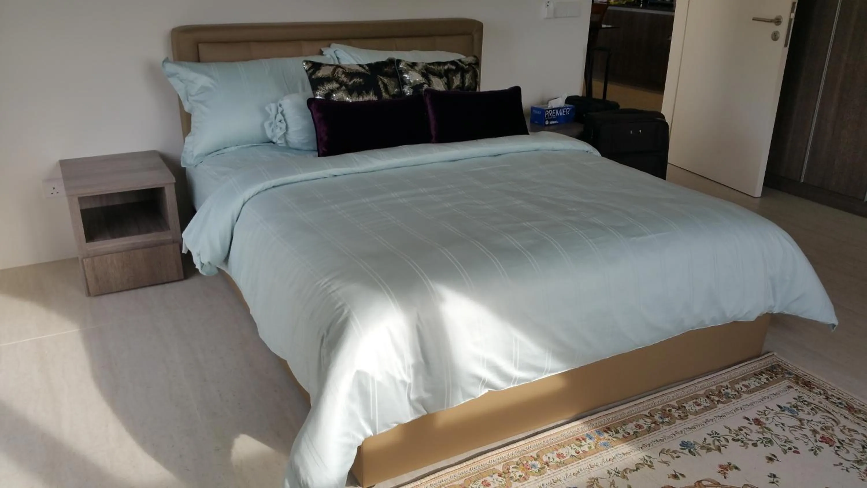 Bedroom, Bed in By the Sea- Pool and Sea View